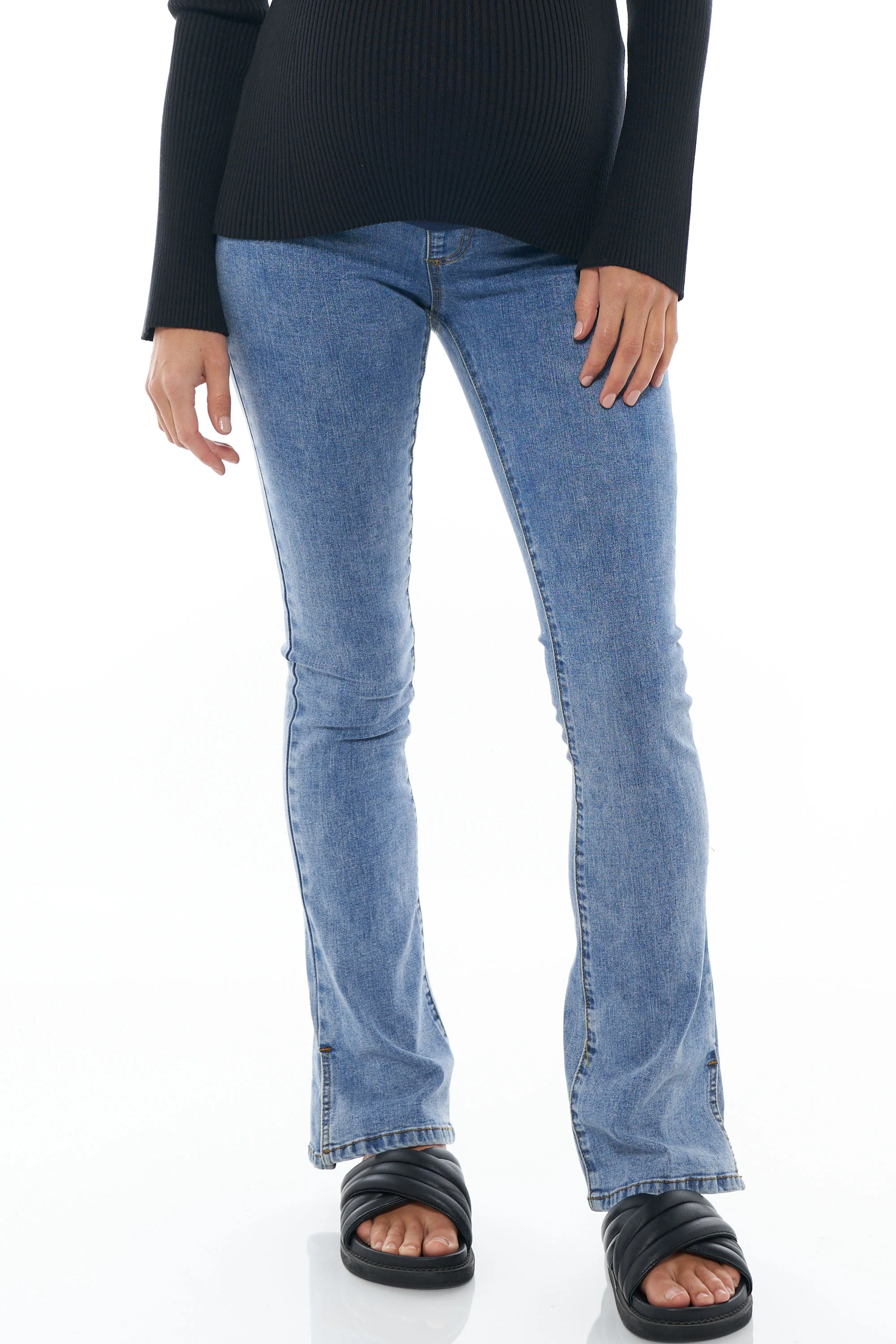 Keep It Going Split Hem Jean* - Image 10