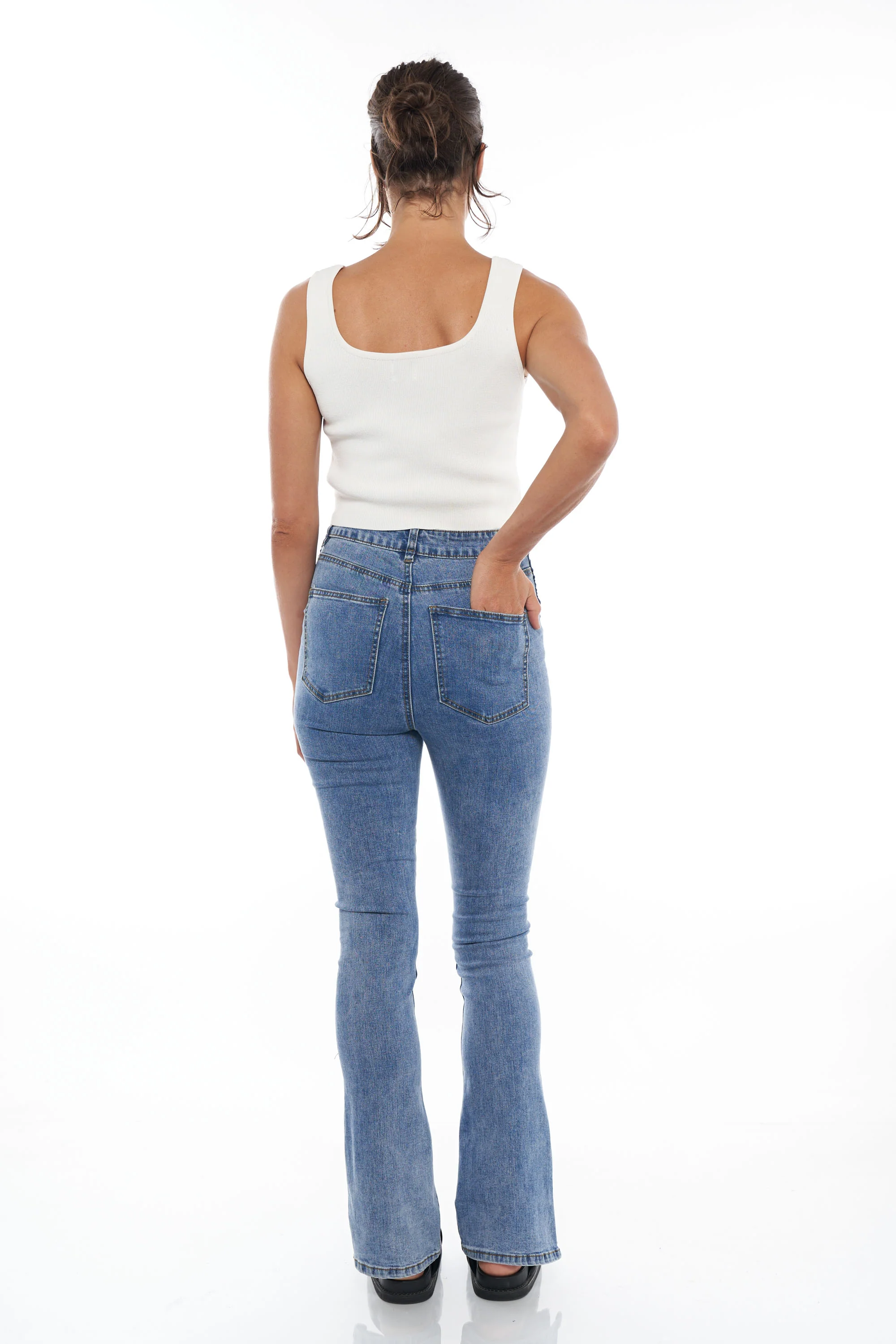 Keep It Going Split Hem Jean* - Image 3