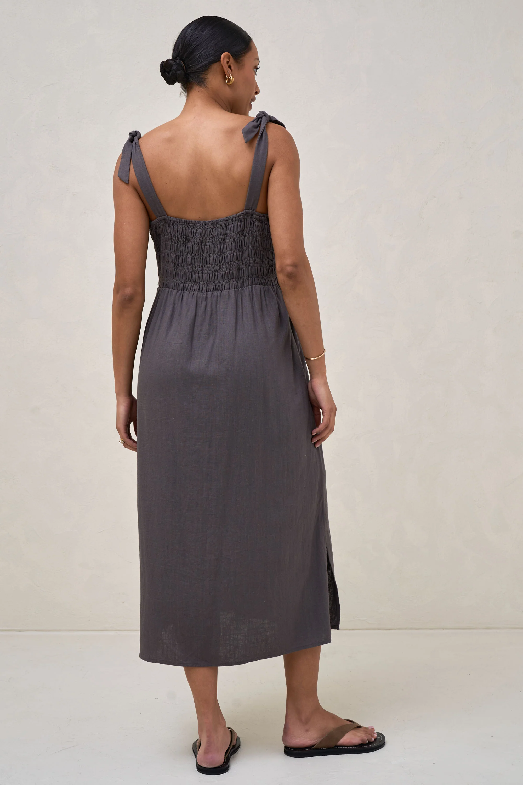 Breeze Along Midi Dress - Slate - Image 3