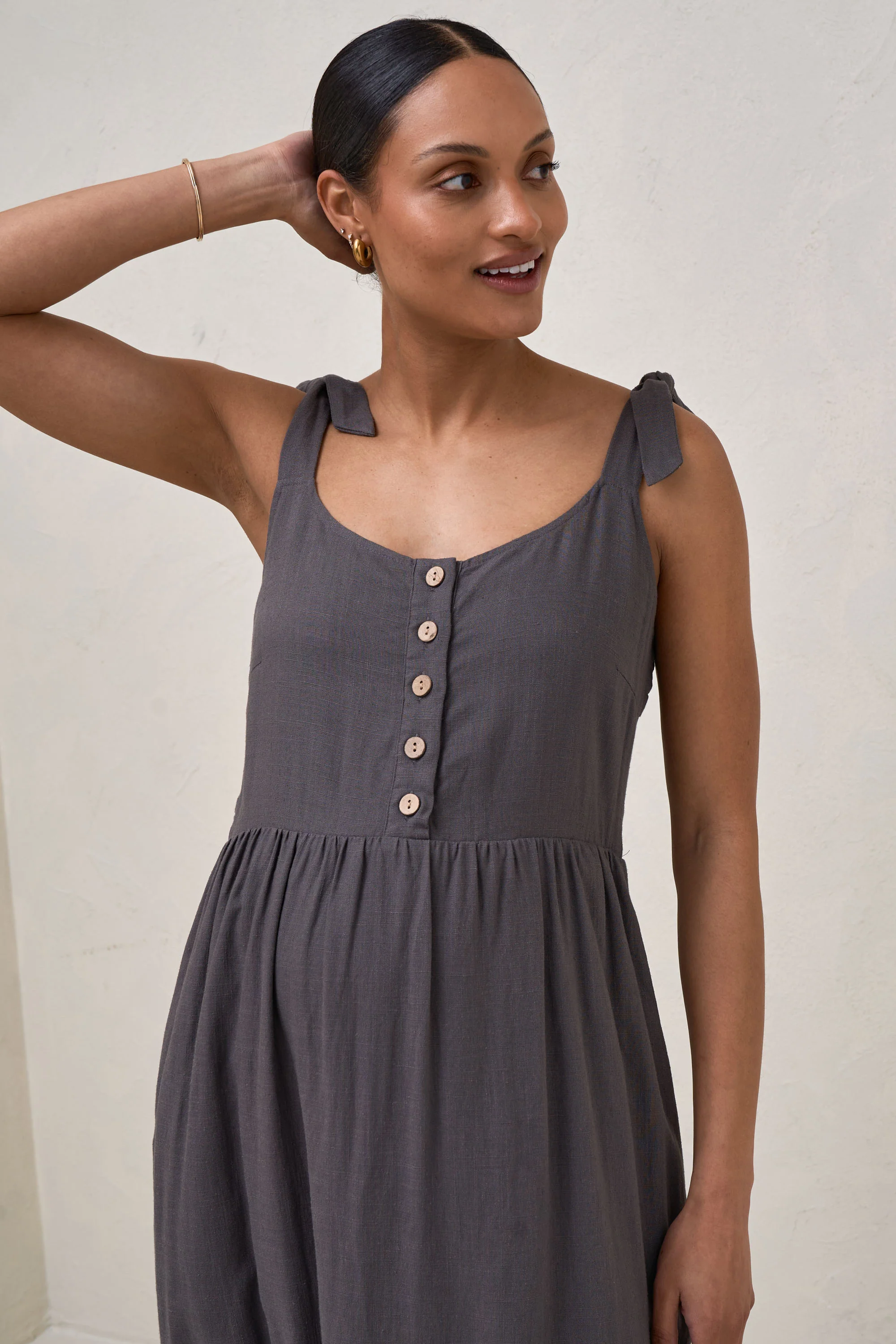 Breeze Along Midi Dress - Slate - Image 5