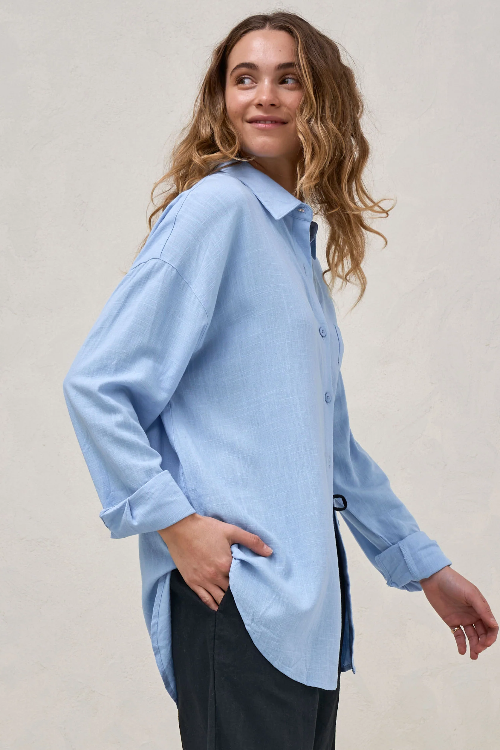 Only Gets Better Shirt - Blue - Image 7