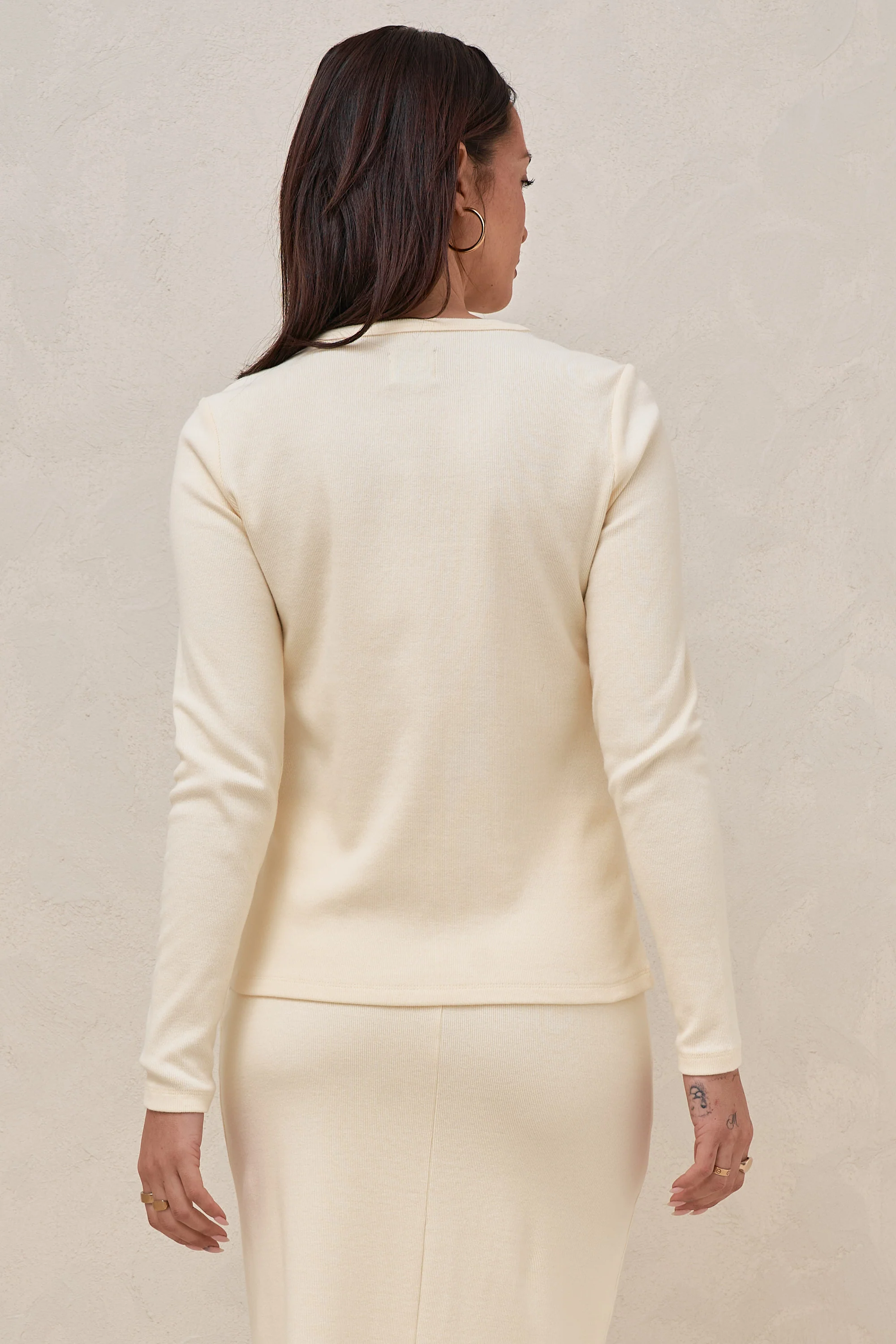 Storyline Long Sleeve Top - Butter* - Image 3