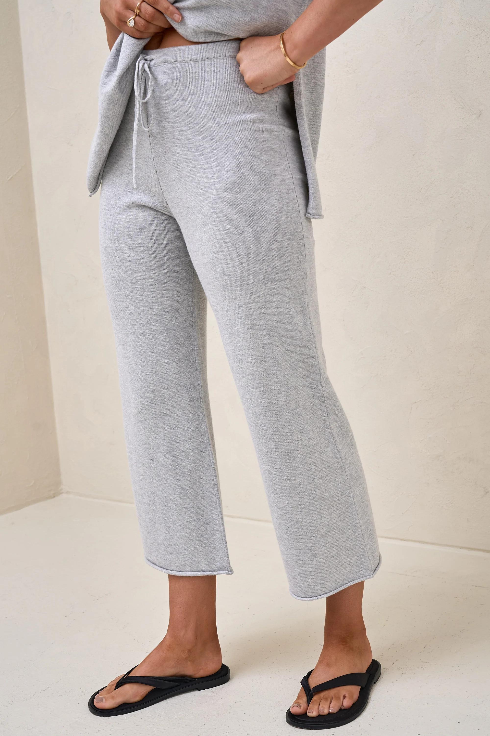 Cloud Nine Lounge Pant - Grey Marle - Image 7