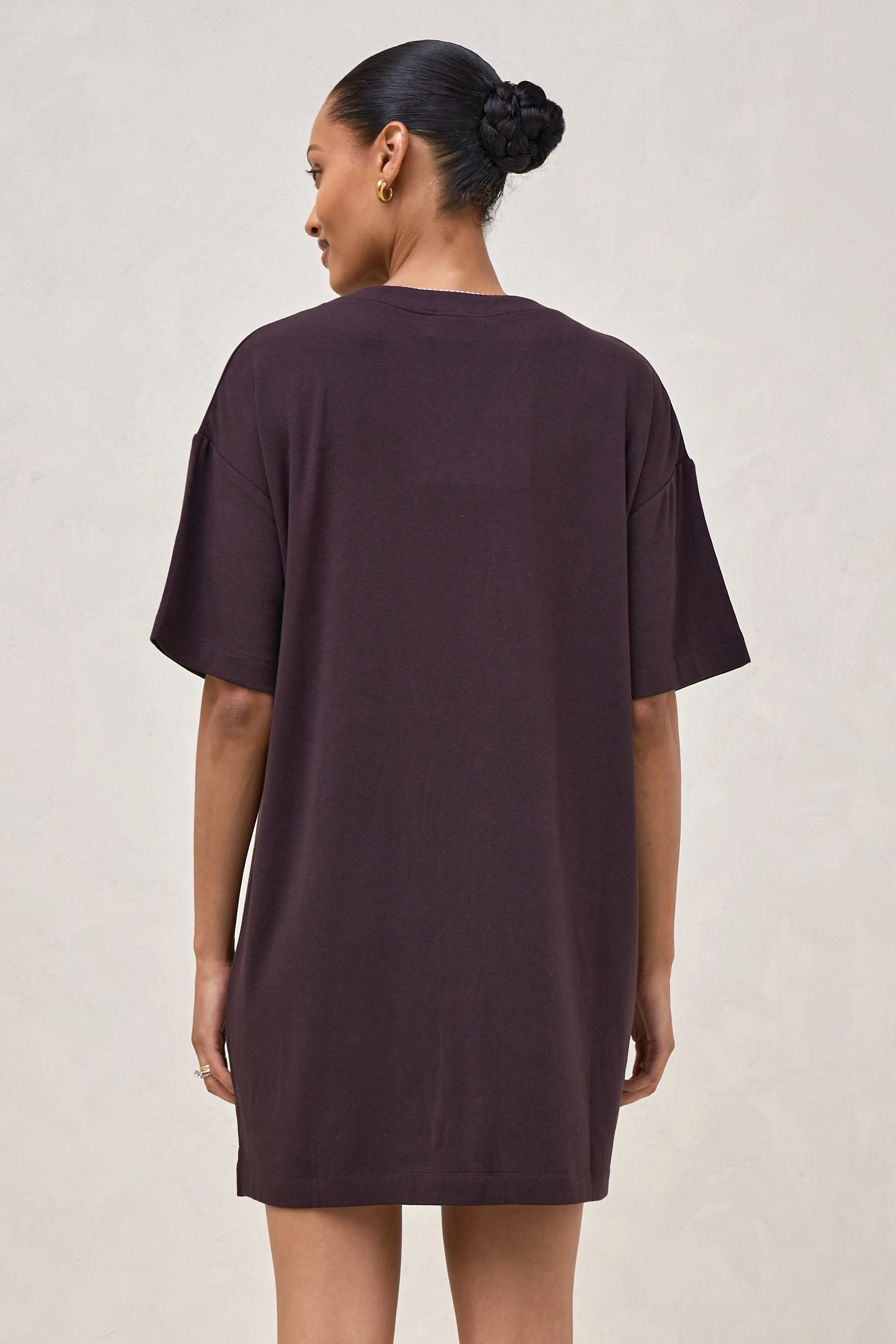 Dreamstate Sleep Dress - Aubergine/Pink - Image 9