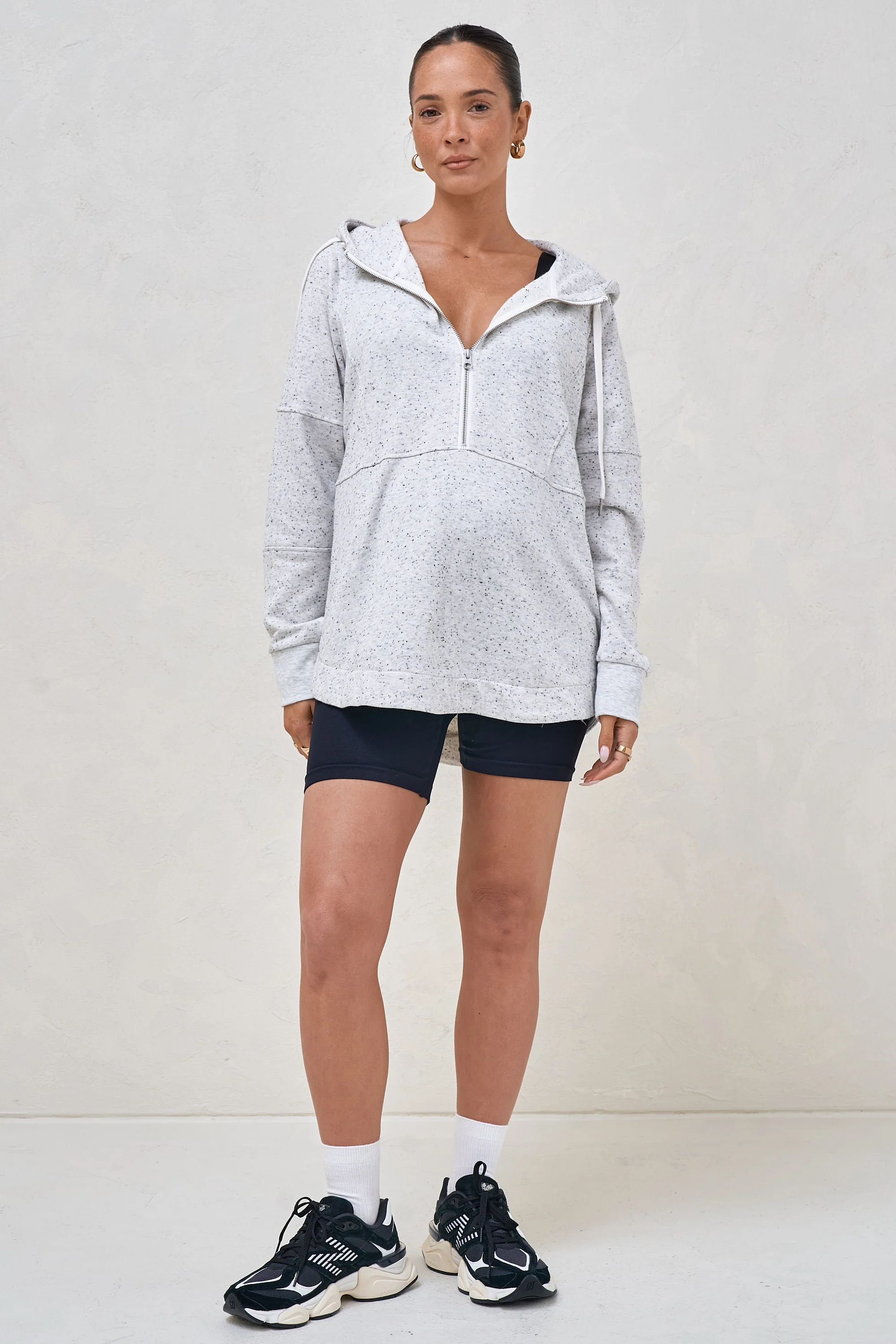 Run With Me Hoodie -Grey - Image 4