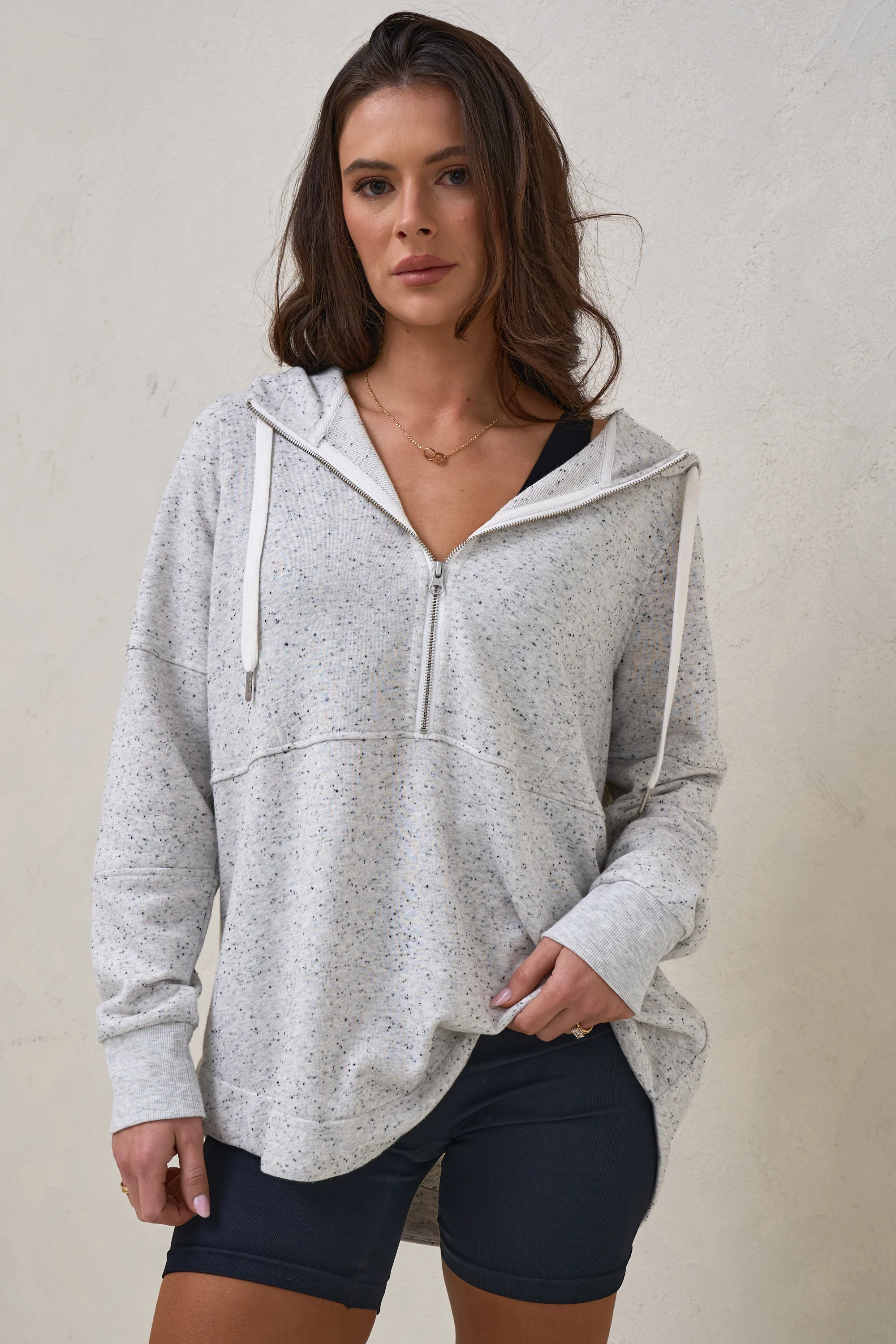 Run With Me Hoodie -Grey - Image 6