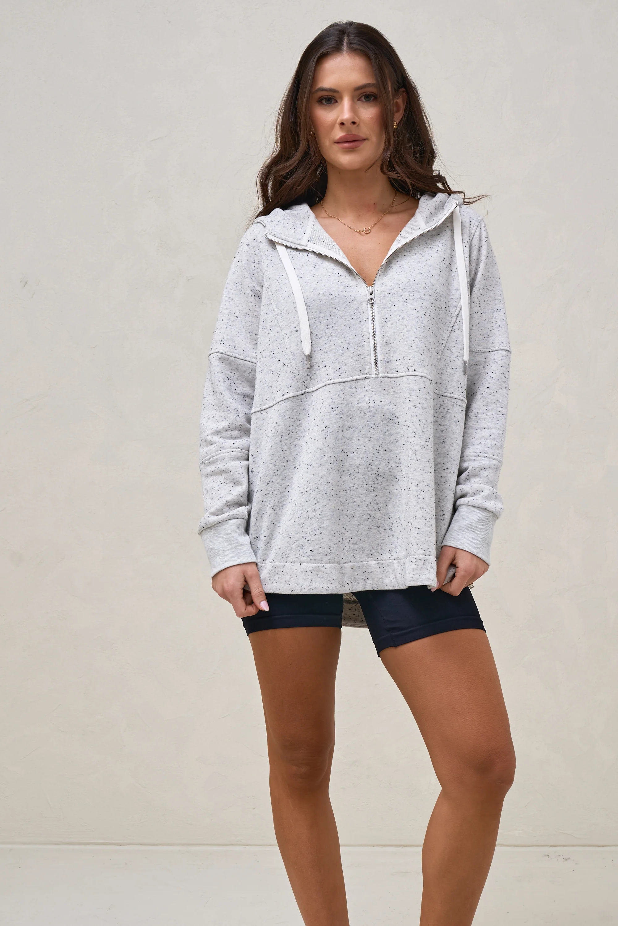 Run With Me Hoodie -Grey - Image 9