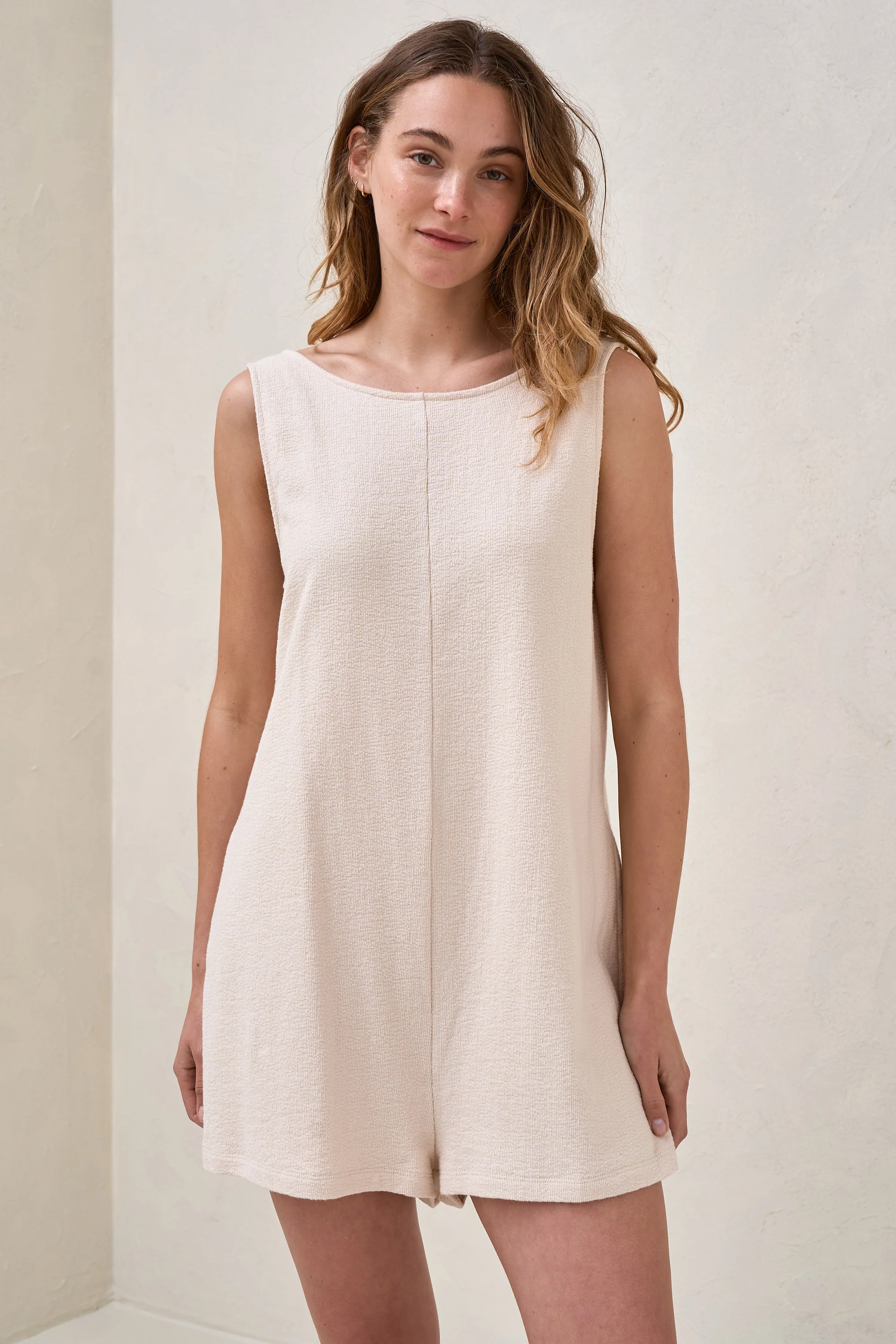 Kindred Nursing Playsuit - Almond - Image 6