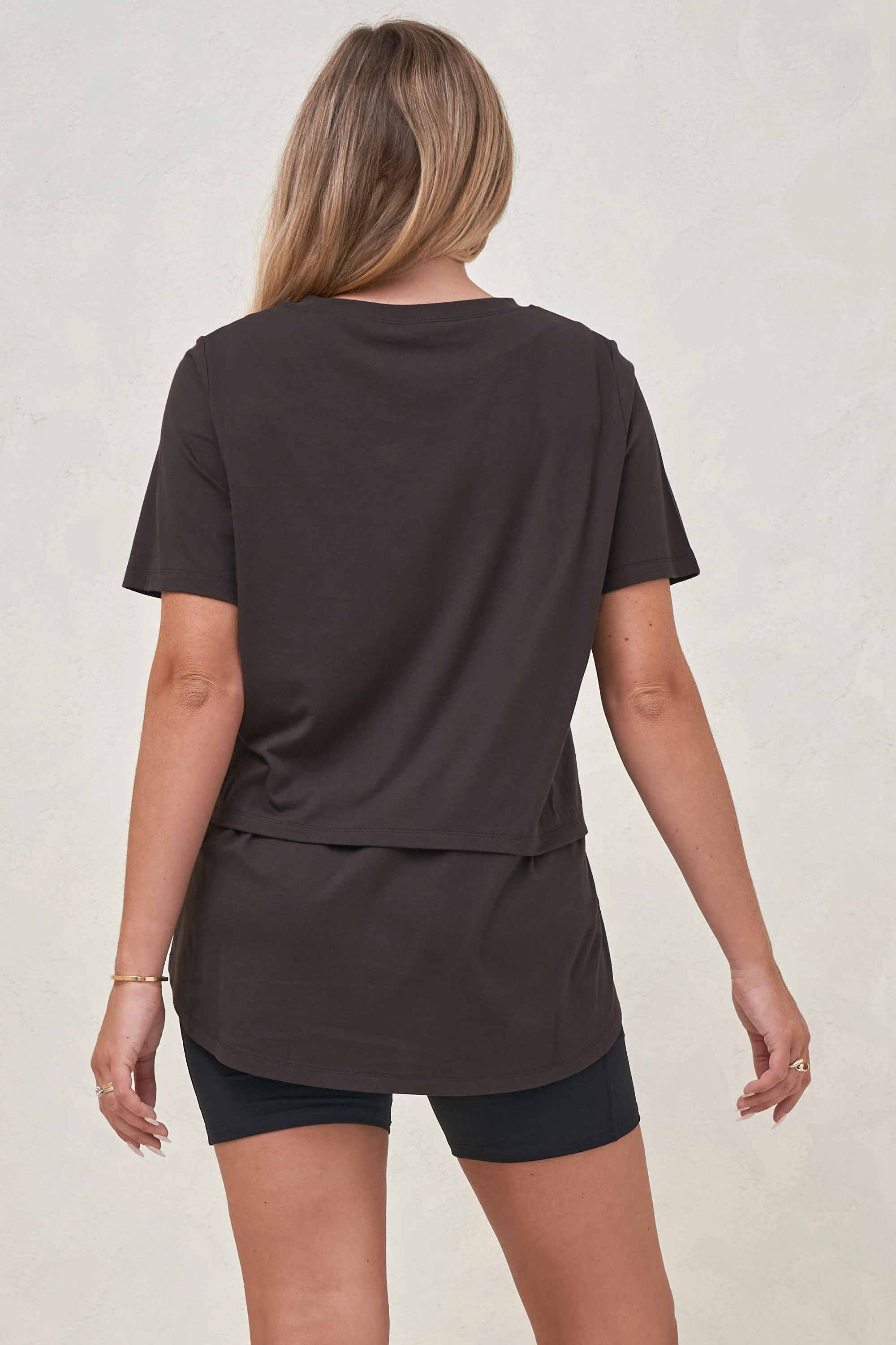 Me And You Nursing Tee - Expresso - Image 3