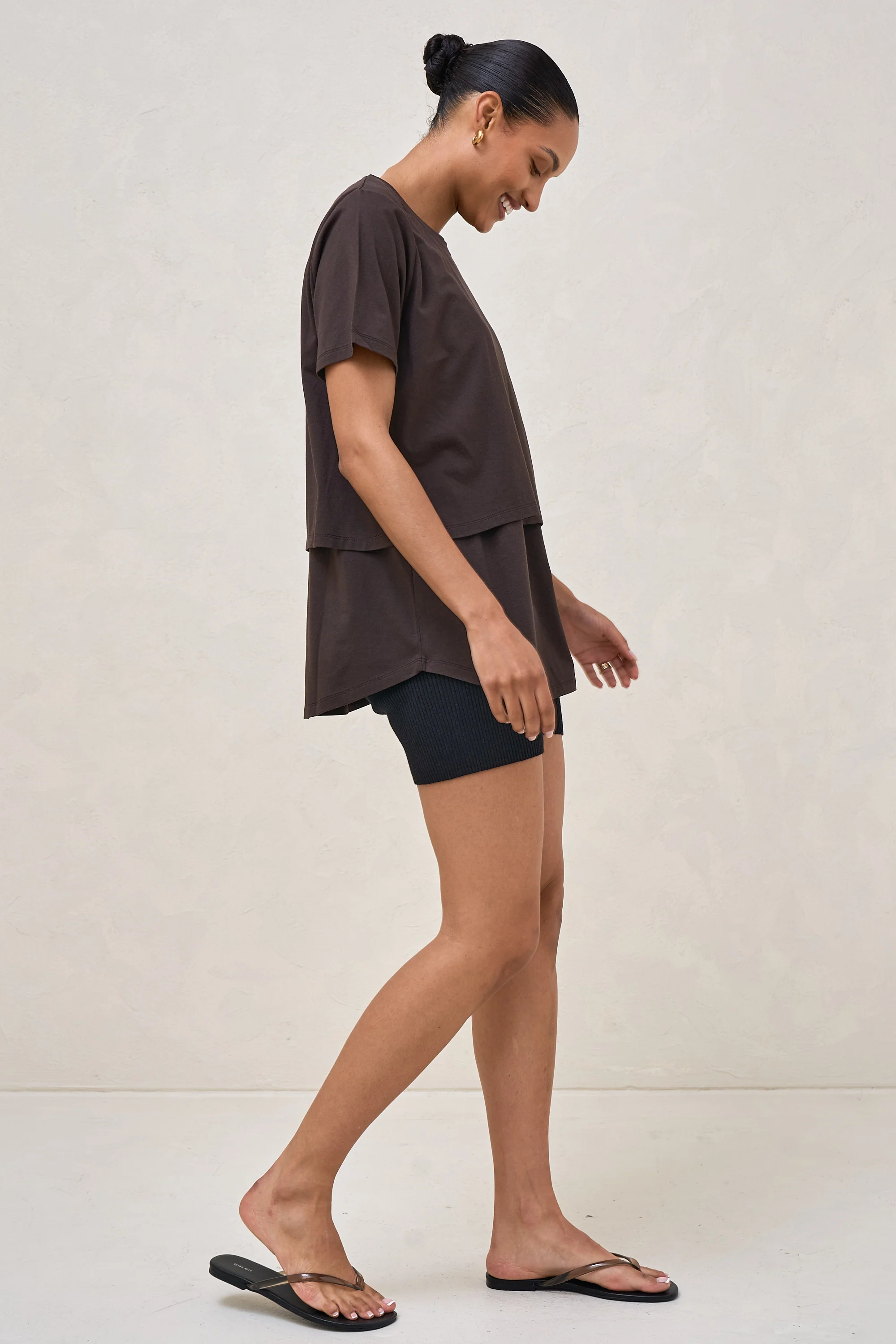 Me And You Nursing Tee - Expresso - Image 6