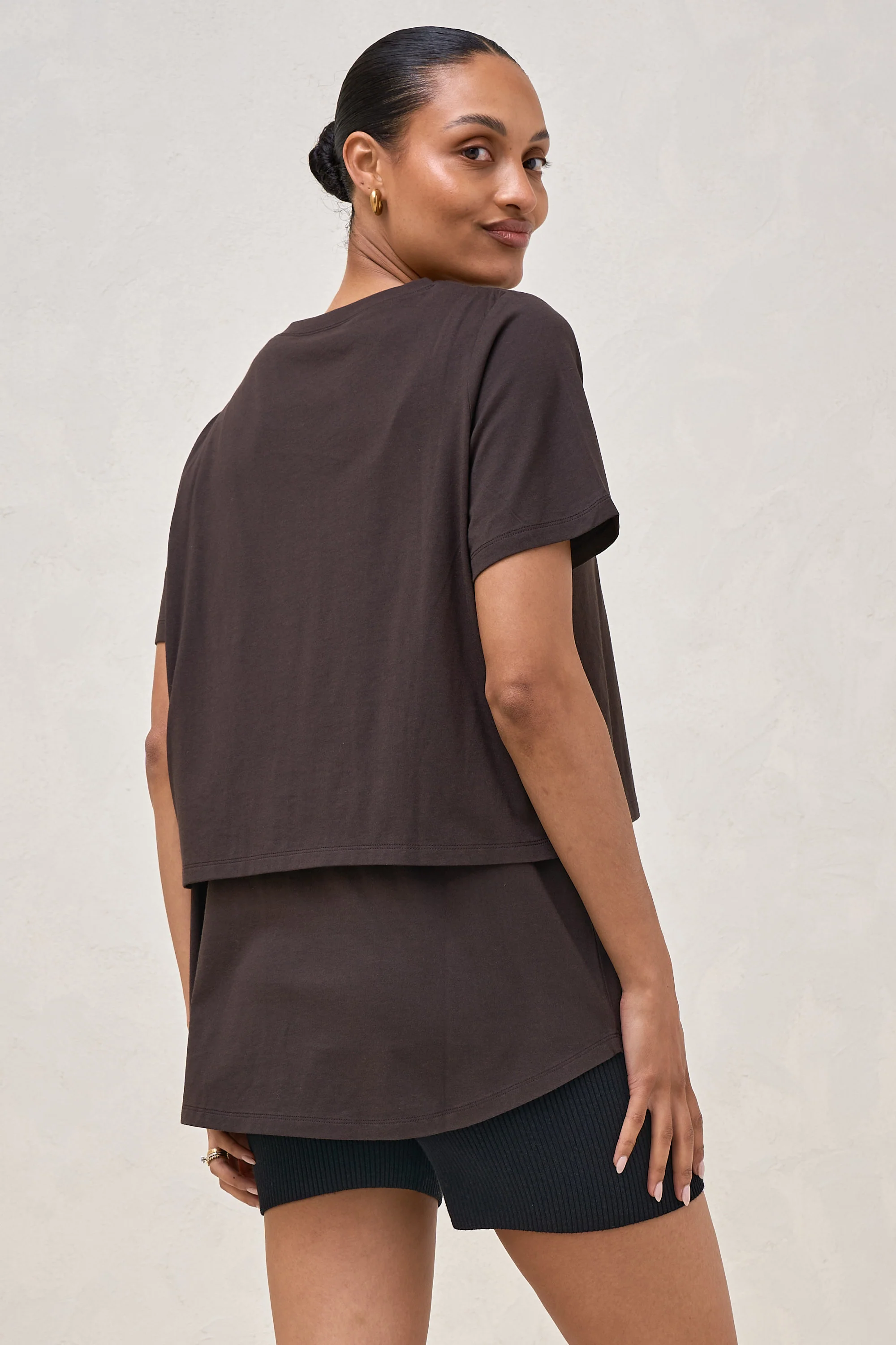 Me And You Nursing Tee - Expresso - Image 8