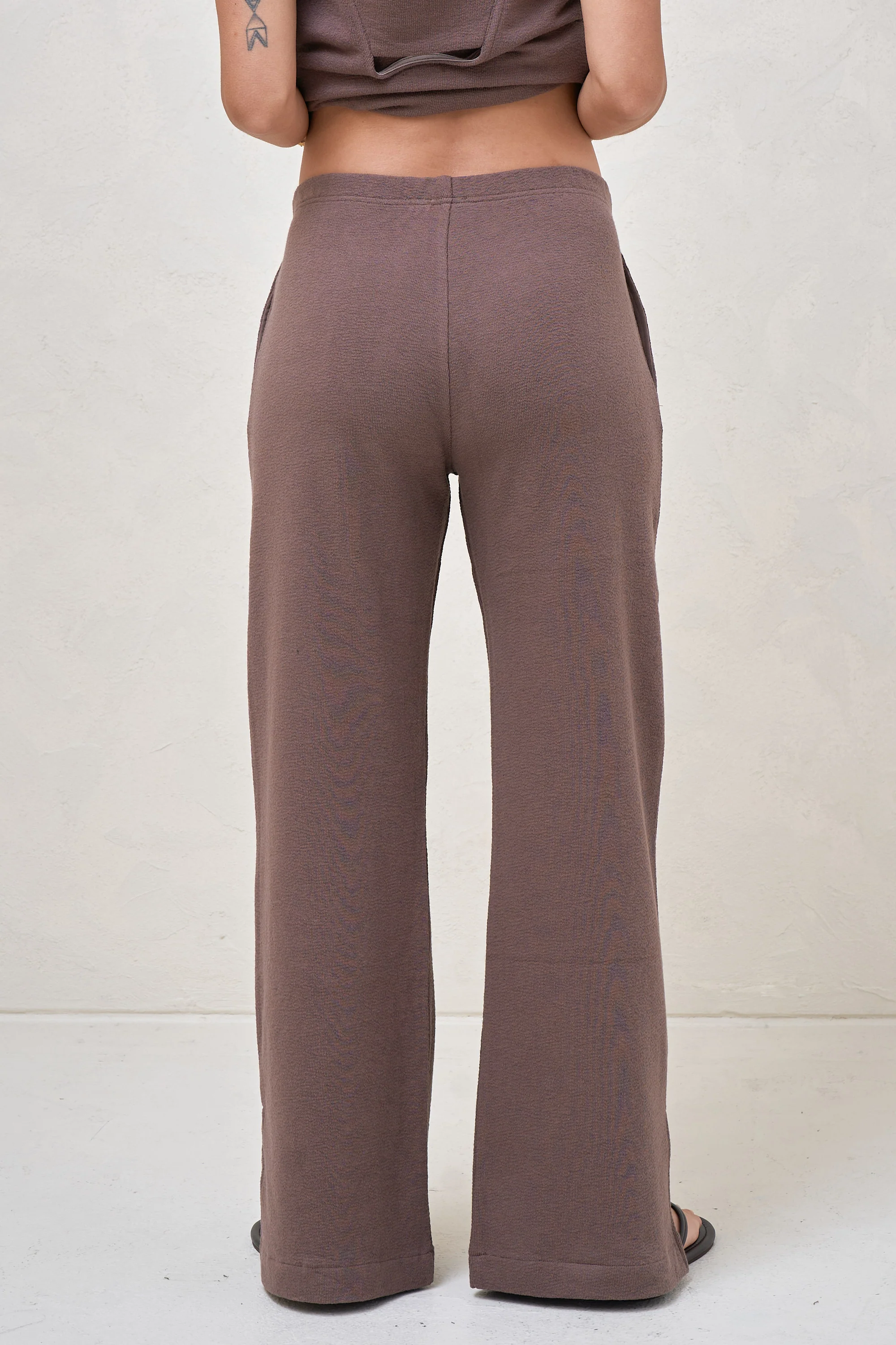 Kindred Split Pants  - Ash Brown - Image 3