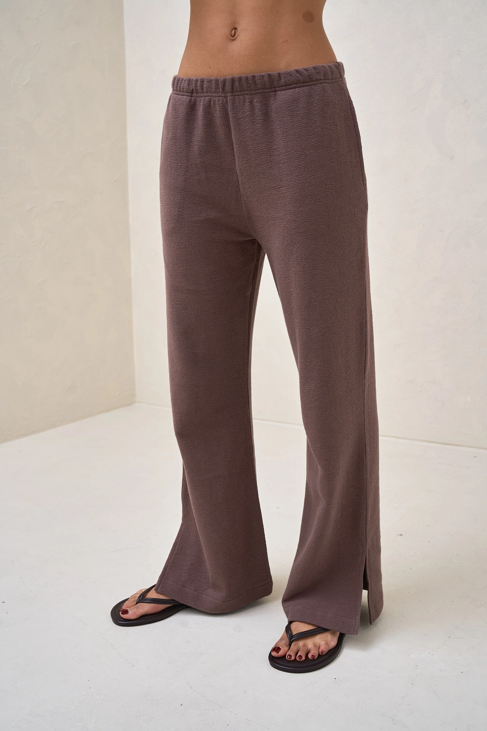 Kindred Split Pants  - Ash Brown - Image 7