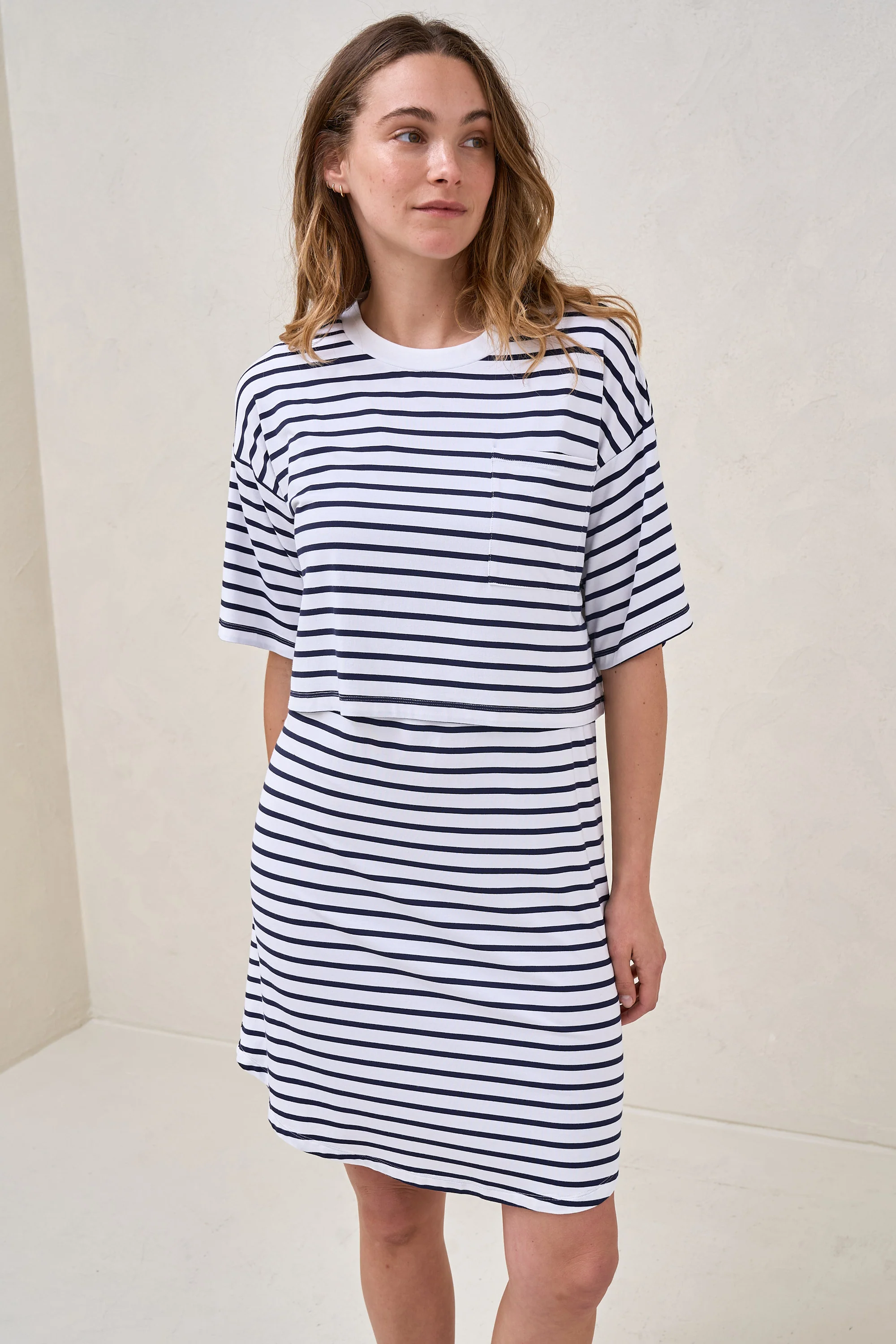 Night Life Nursing Tee Dress - Image 6