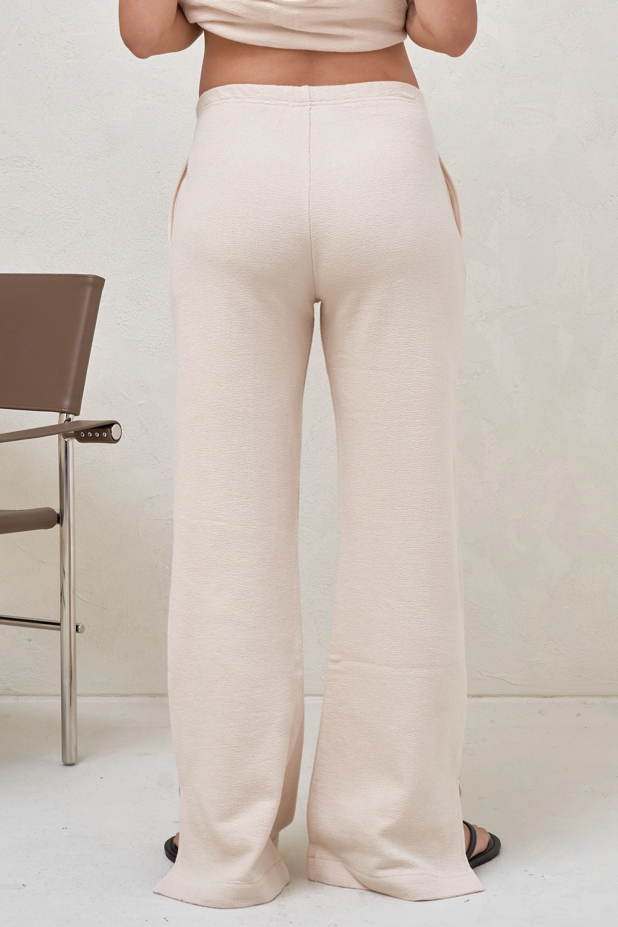 Kindred Split Pants - Almond - Image 4