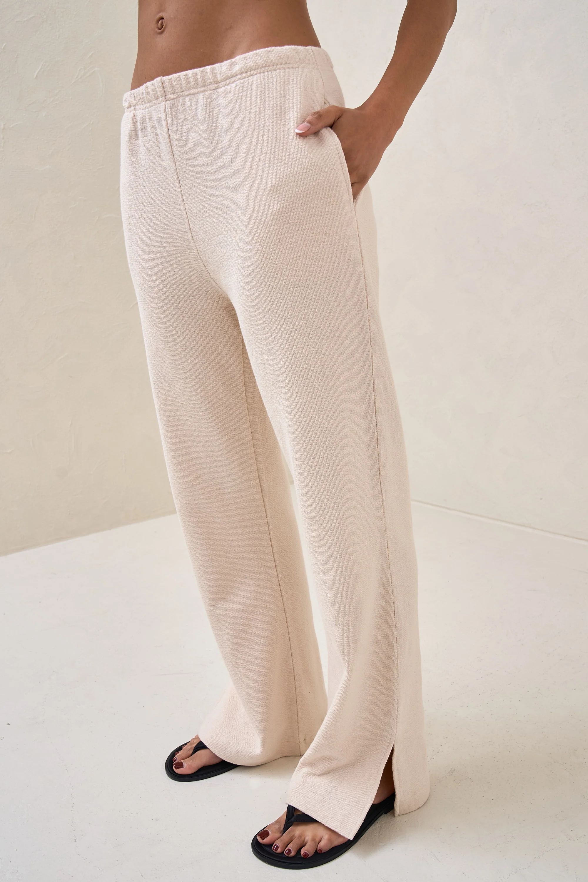 Kindred Split Pants - Almond - Image 7