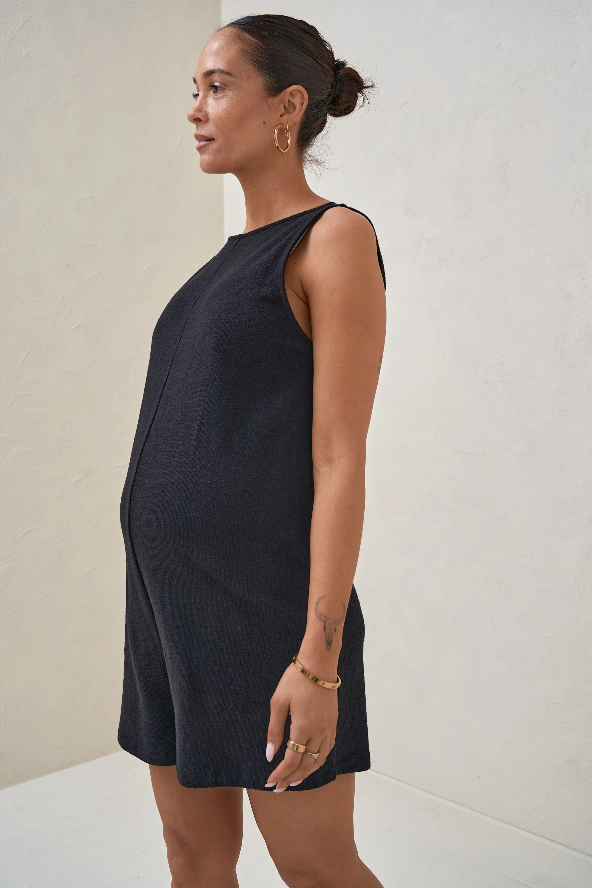 Kindred Nursing Playsuit - Black - Image 2