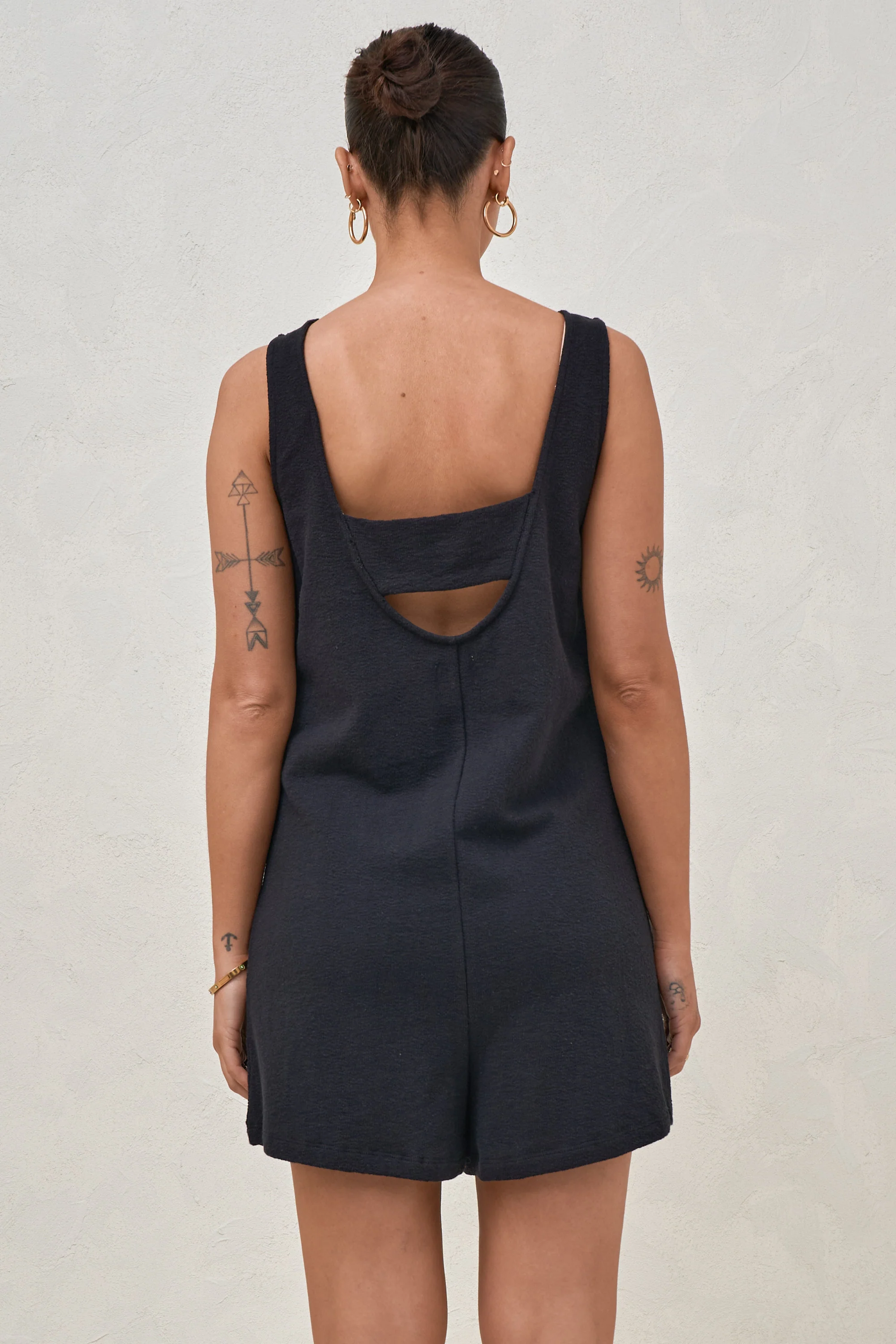 Kindred Nursing Playsuit - Black - Image 3