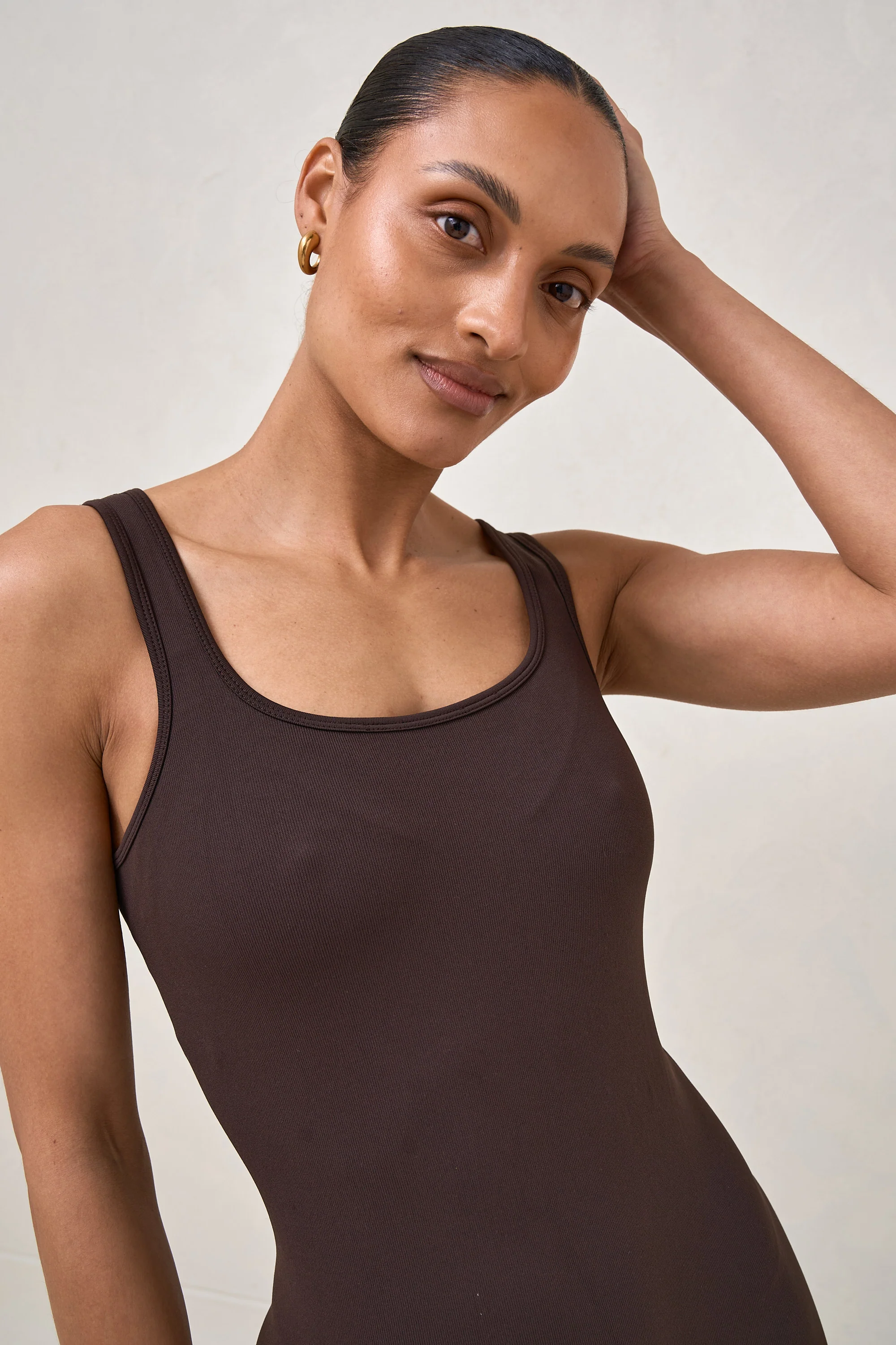 The Movement Romper - Chocolate - Image 10