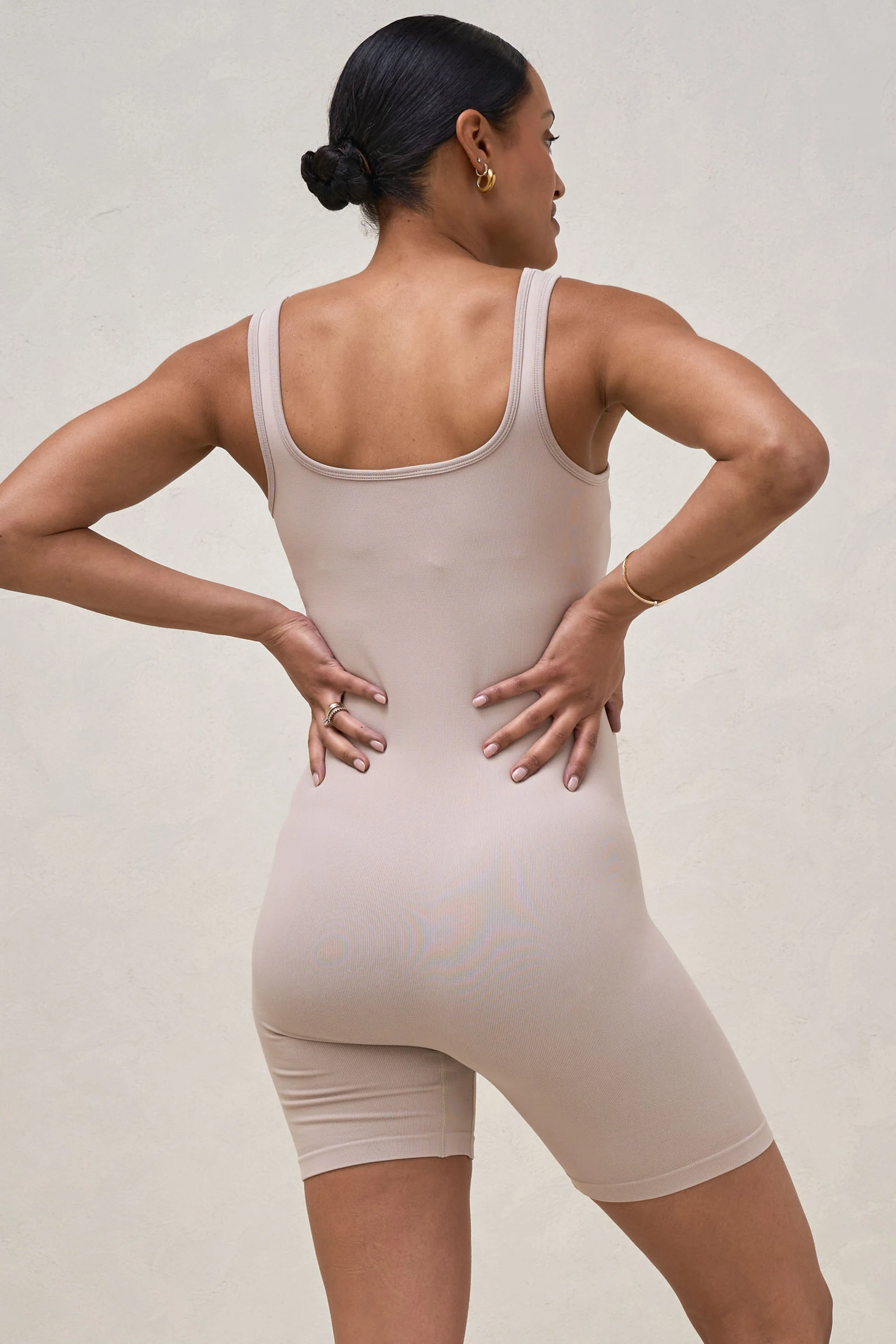 The Movement Romper - Taupe* - Image 3