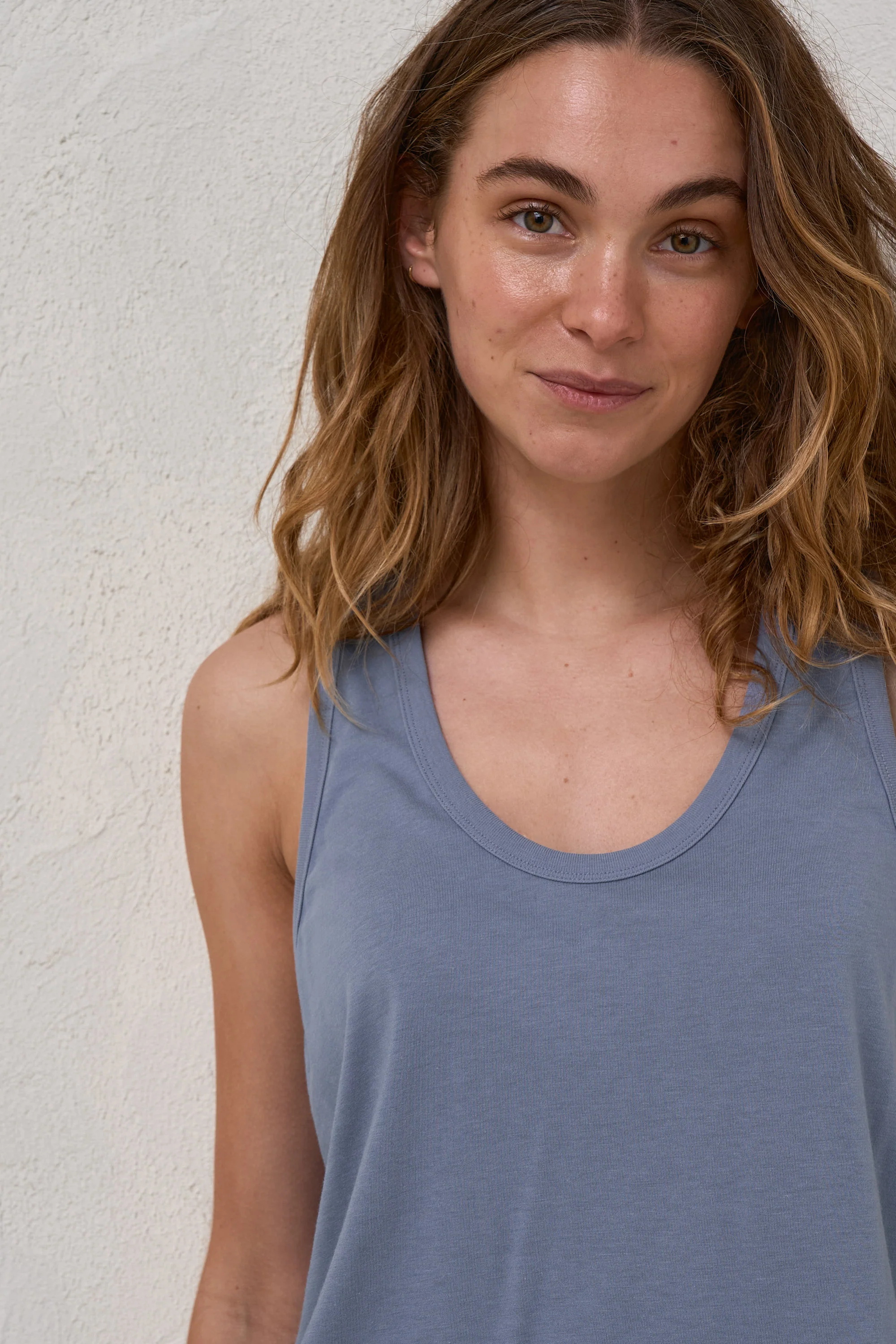 The Weekend Scoop Tank - Blue* - Image 8