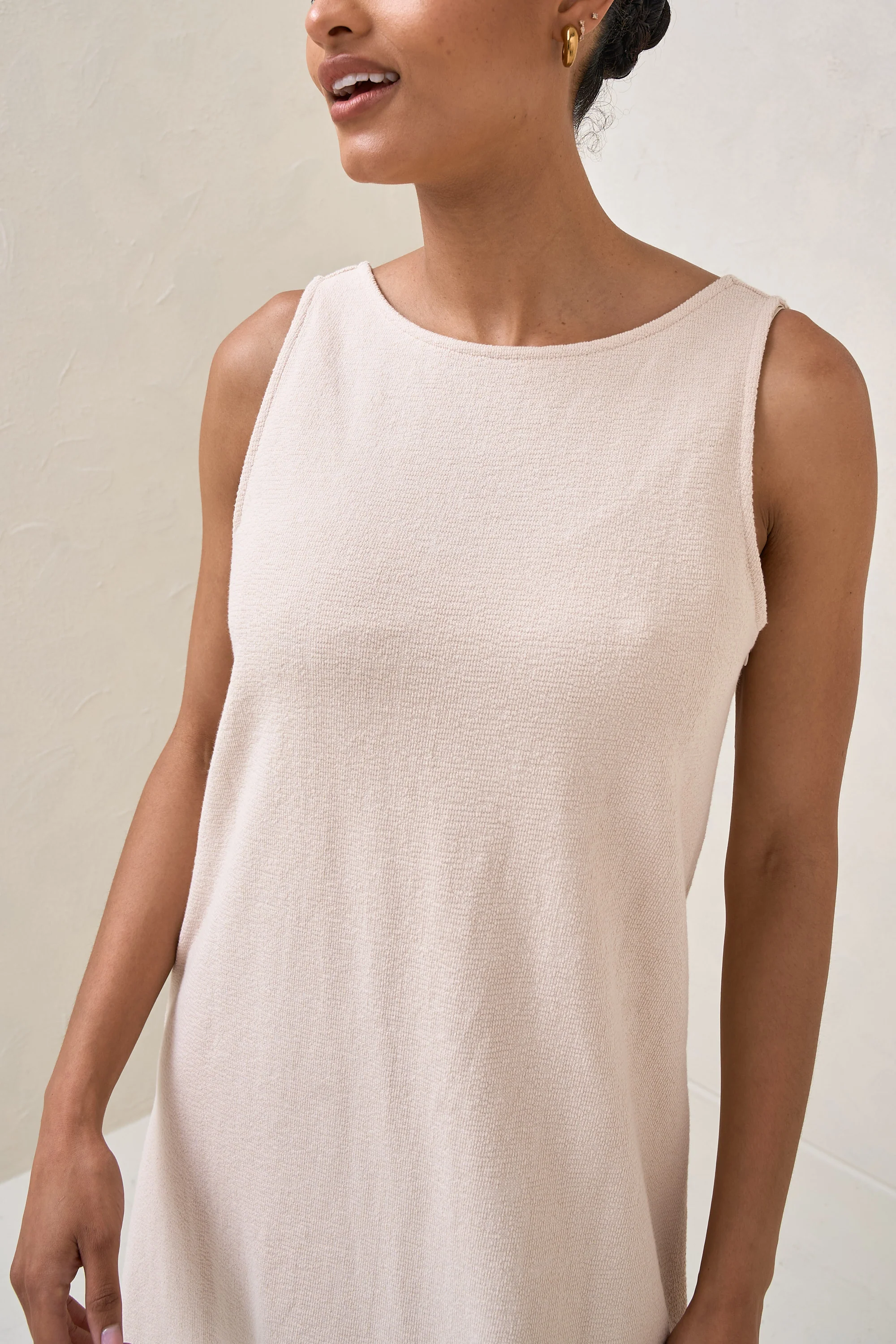 Kindred Mini Dress - Almond - Image 8
