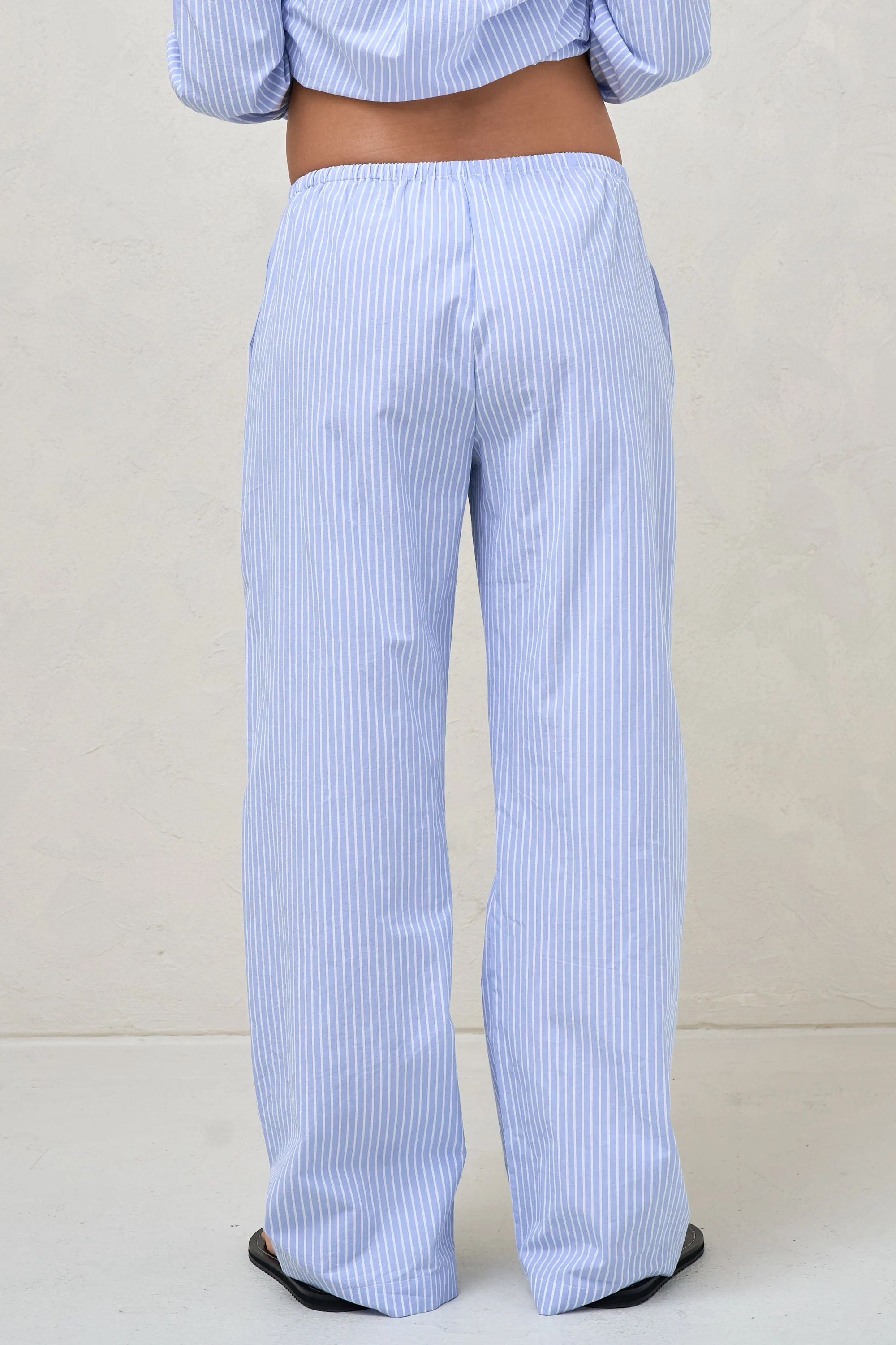 Plot Twist Woven Pant - Blue/White Stripe* - Image 3