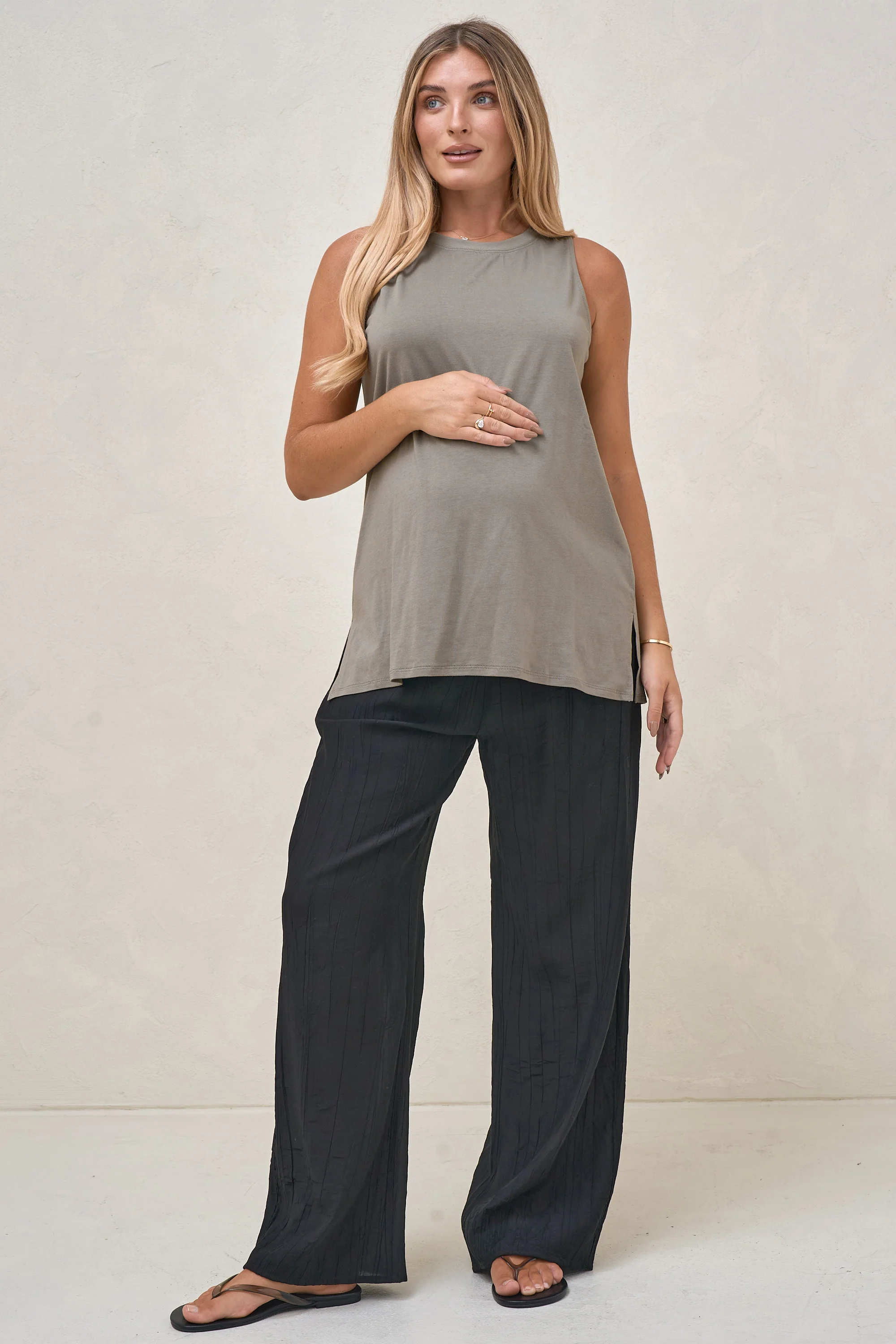 Into It Tank - Khaki - Image 5
