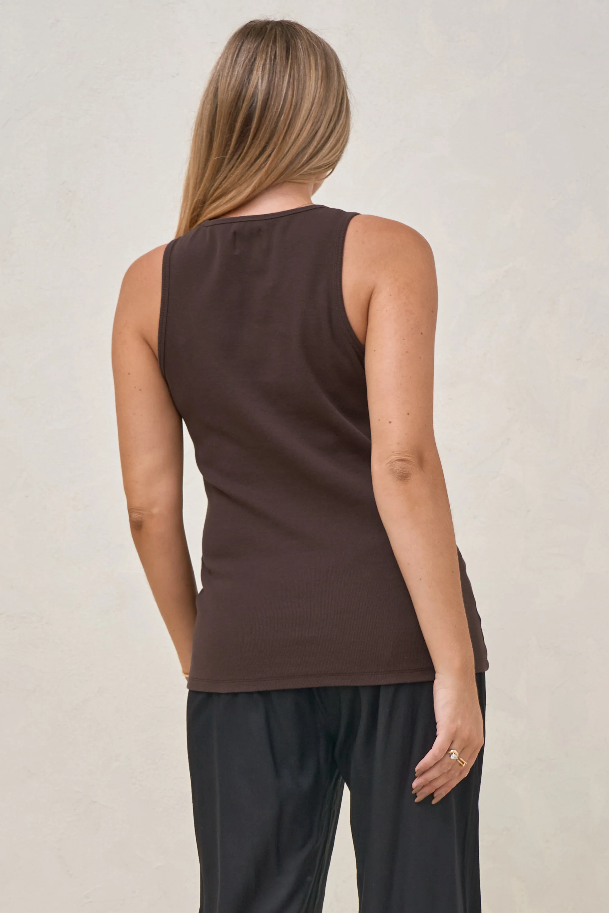 Something Else Nursing Tank - Chocolate - Image 3