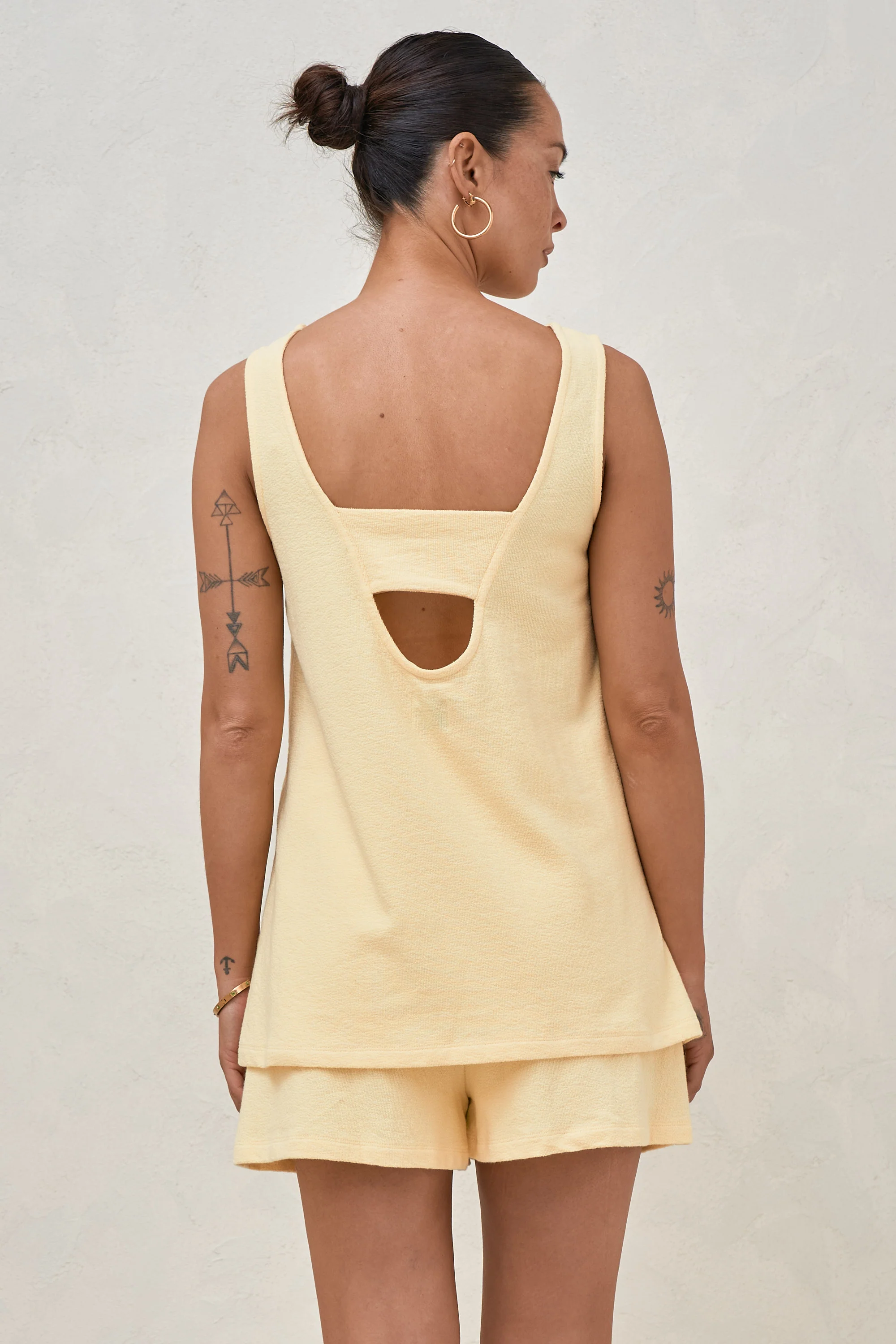 Kindred Nursing Top - Lemon - Image 4