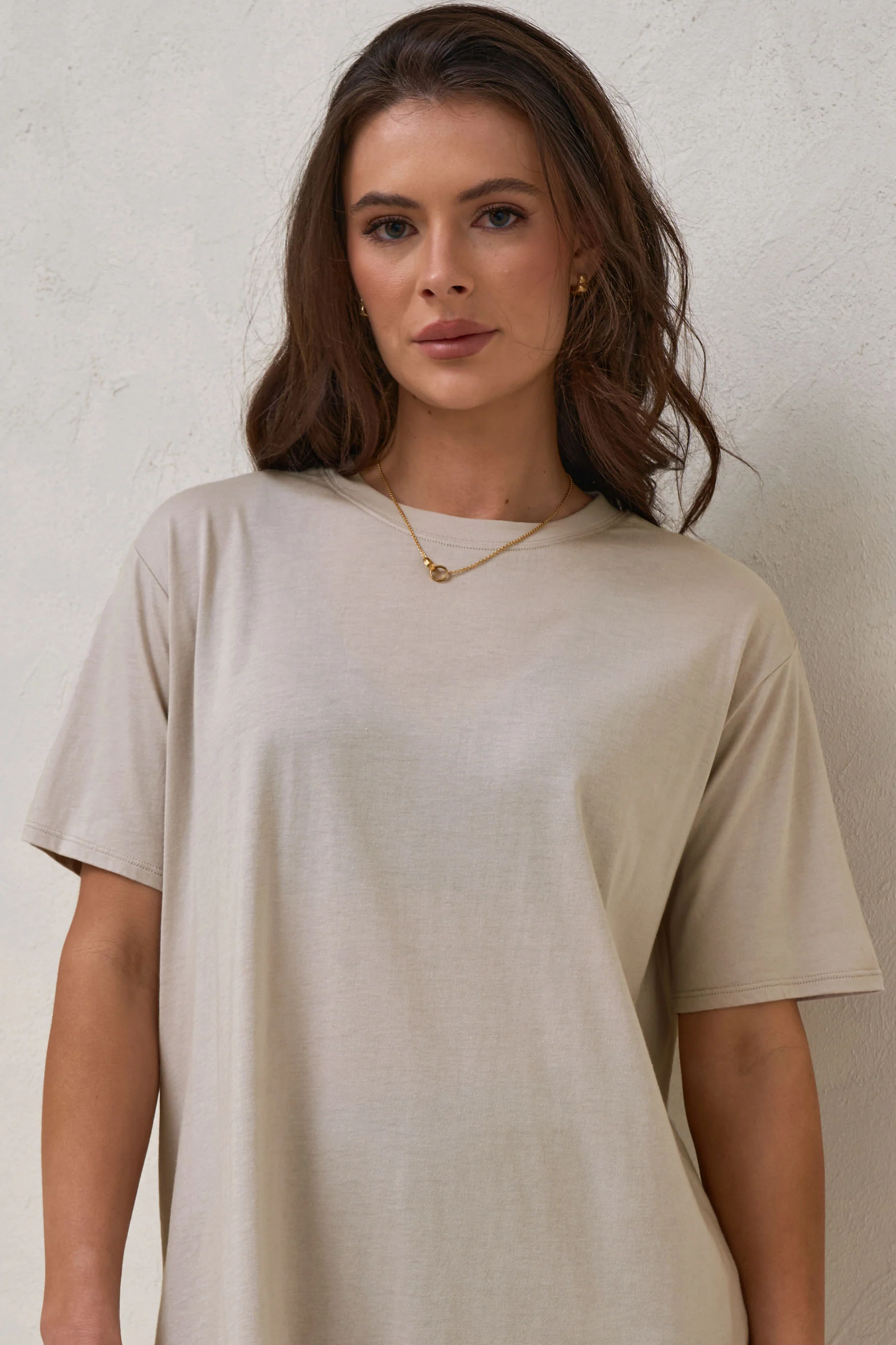 Into It Crew Tee - Stone - Image 10