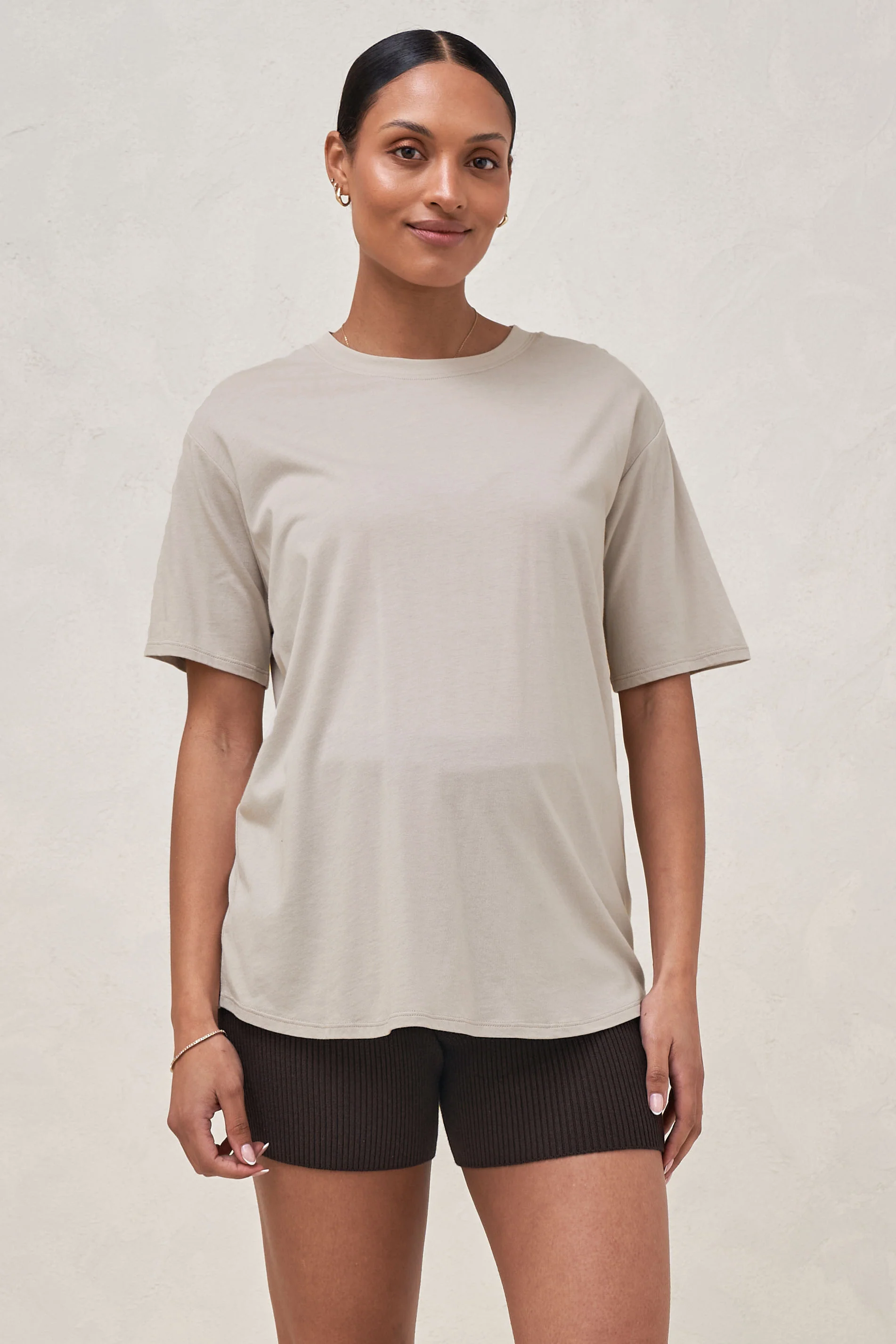Into It Crew Tee - Stone - Image 3