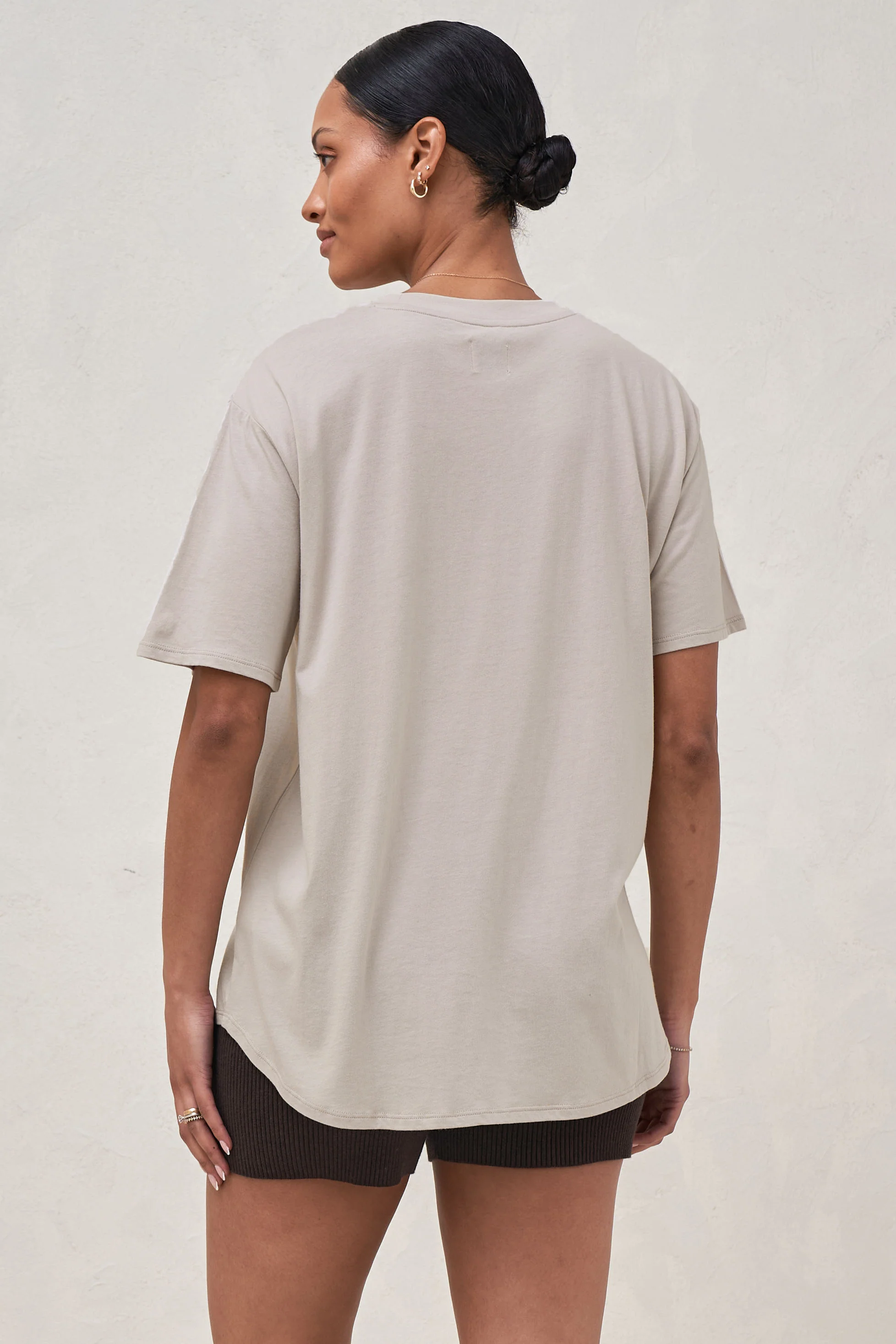 Into It Crew Tee - Stone - Image 4