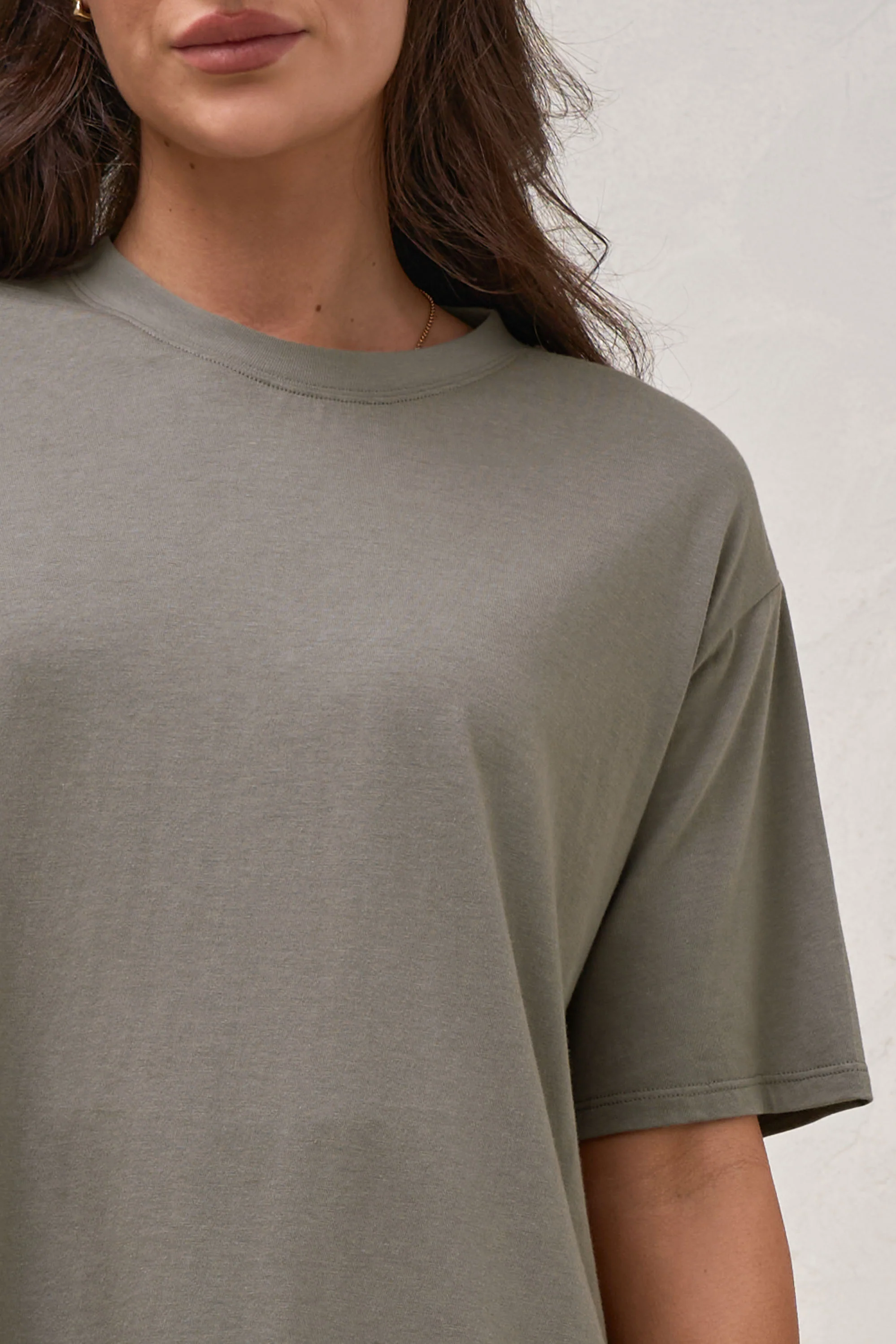 Into It Crew Tee - Khaki - Image 10