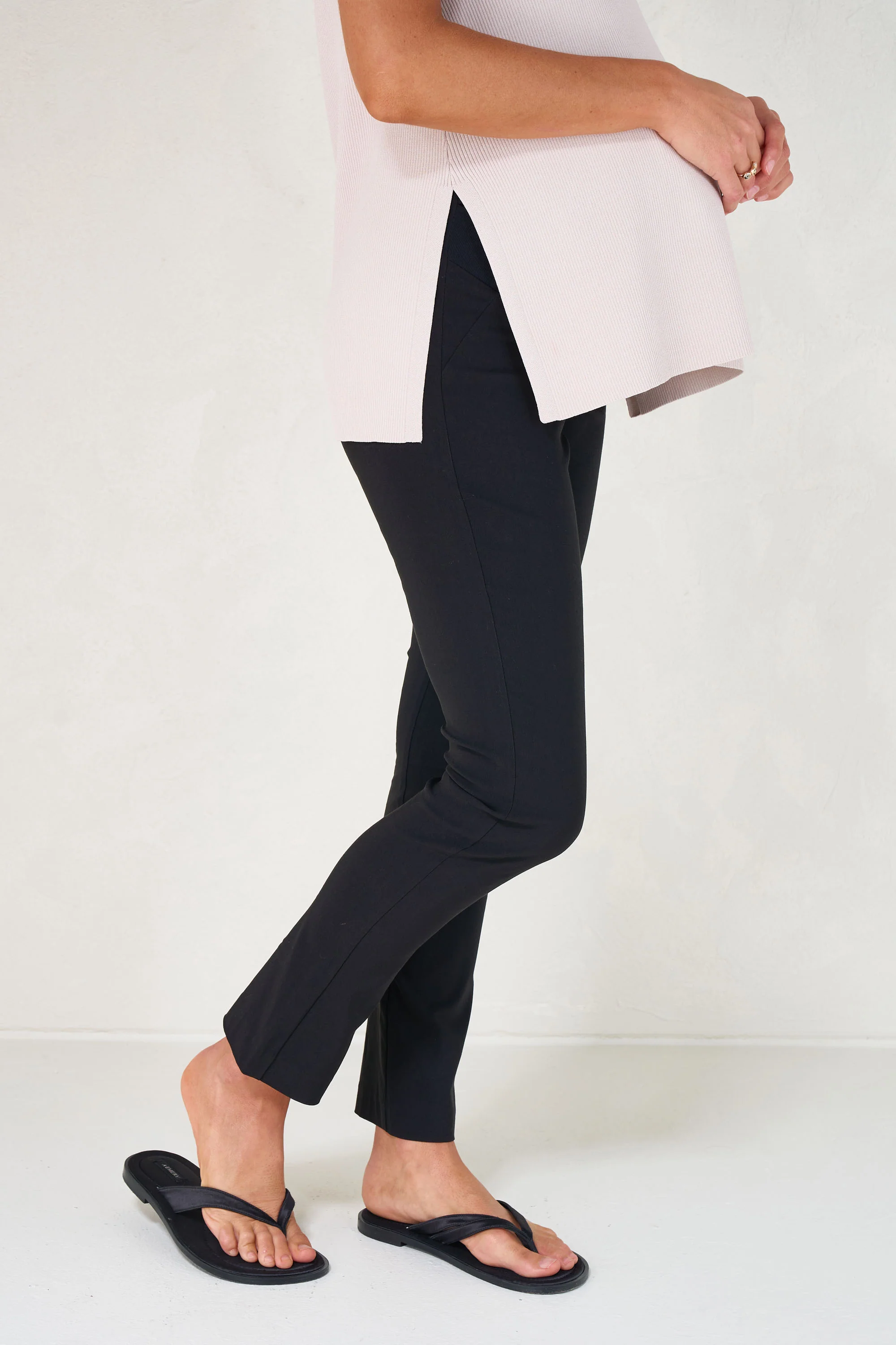 Connected Slim Pant - Black* - Image 3