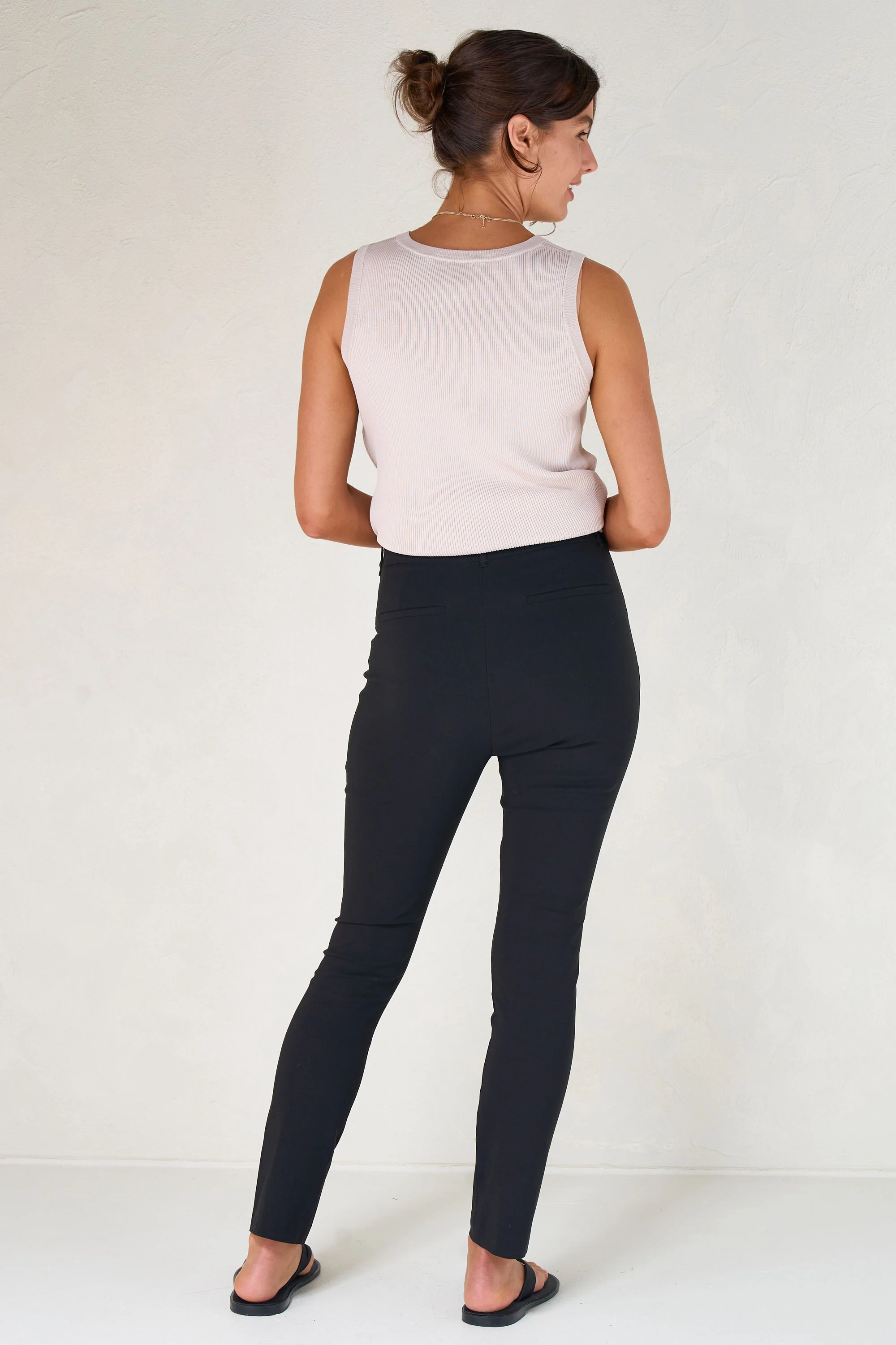Connected Slim Pant - Black* - Image 4