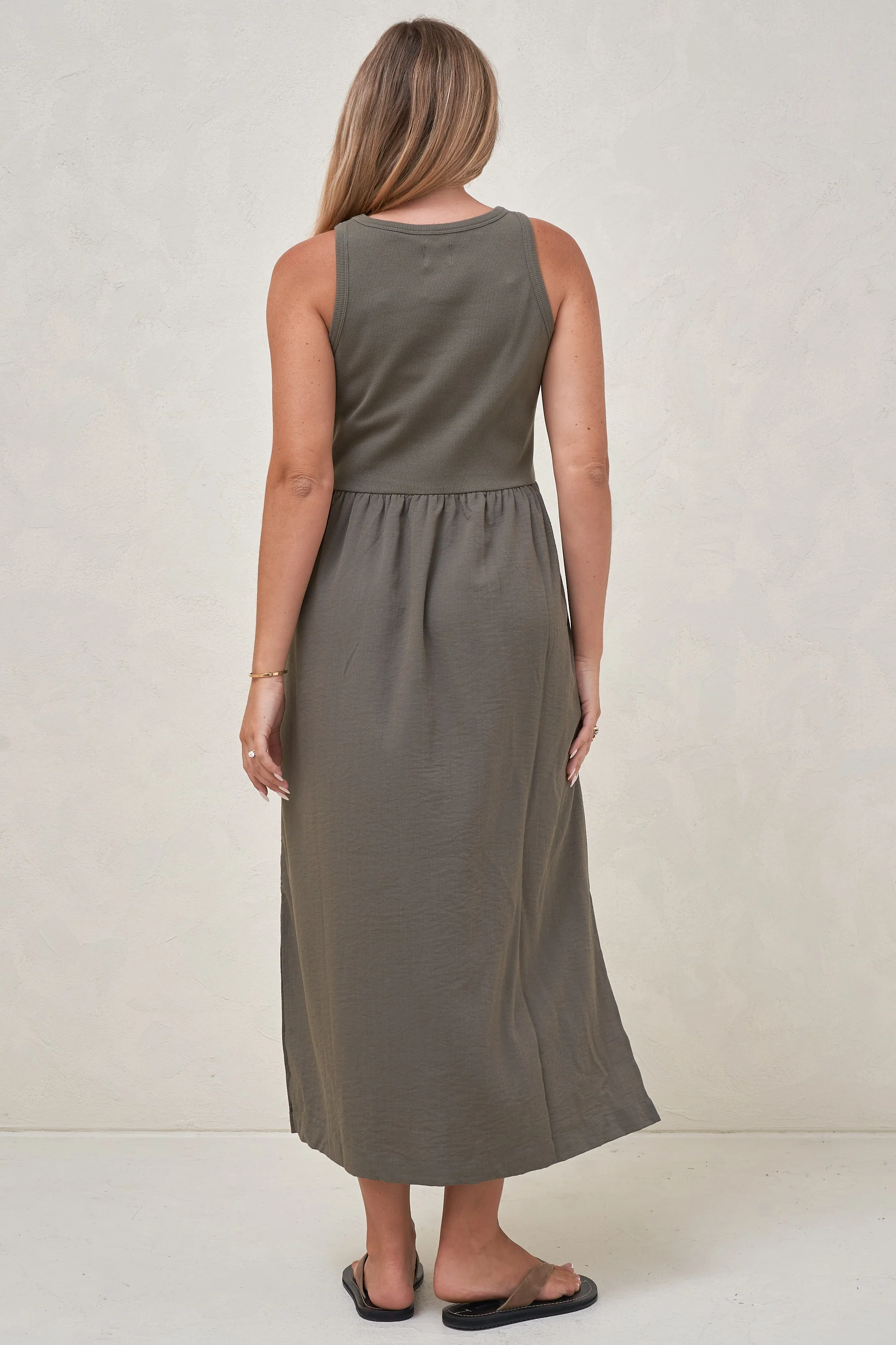 Serenade Midi Dress - Pine - Image 3