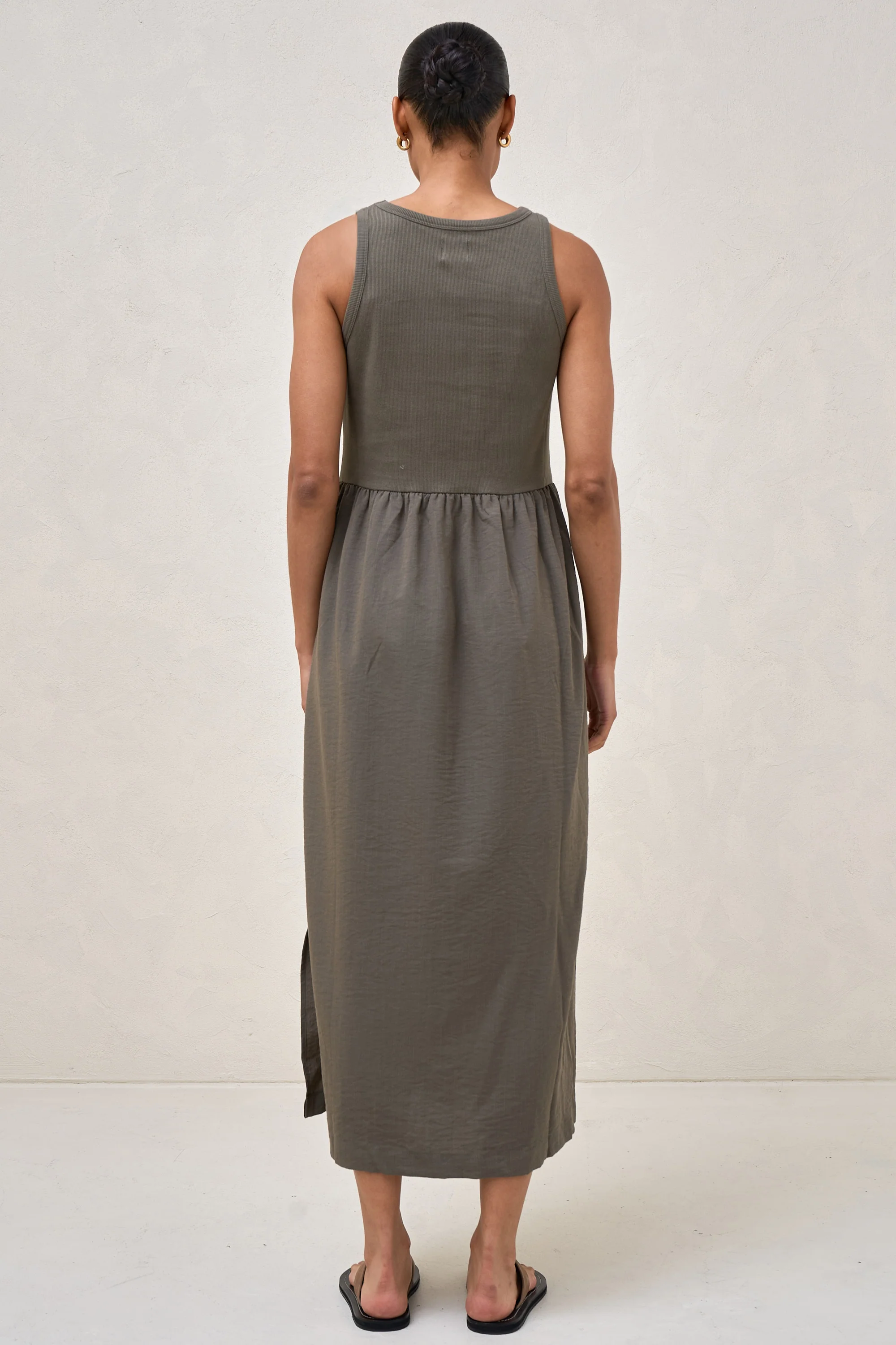 Serenade Midi Dress - Pine - Image 8