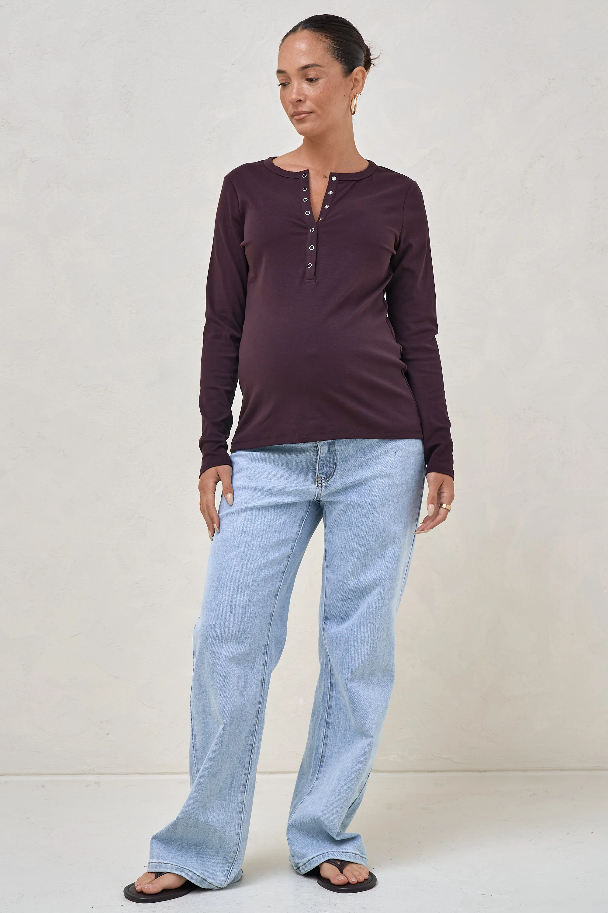 Nursing Long Sleeve Tops
