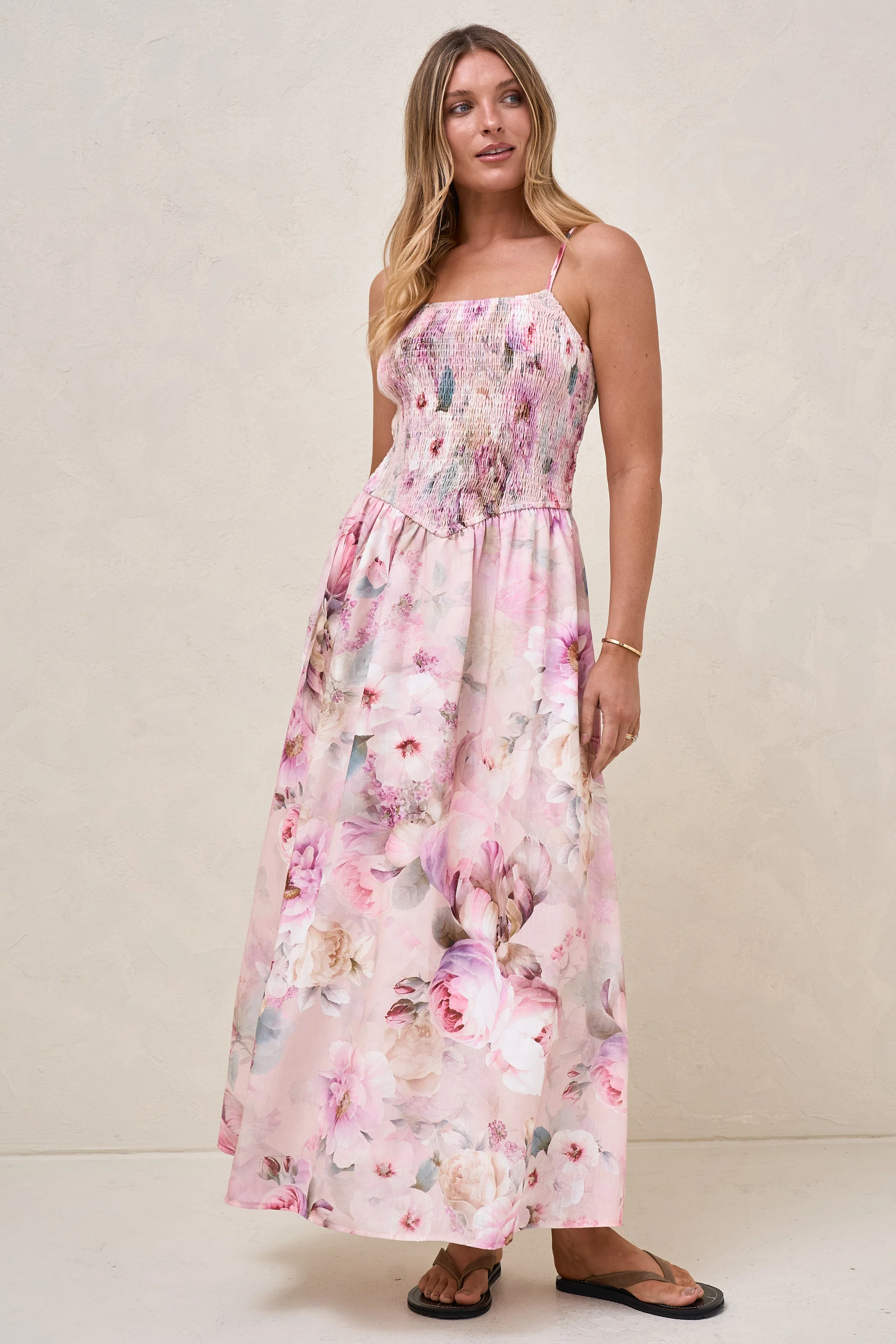 Mystery Solved Midi Dress - Floral - Image 10