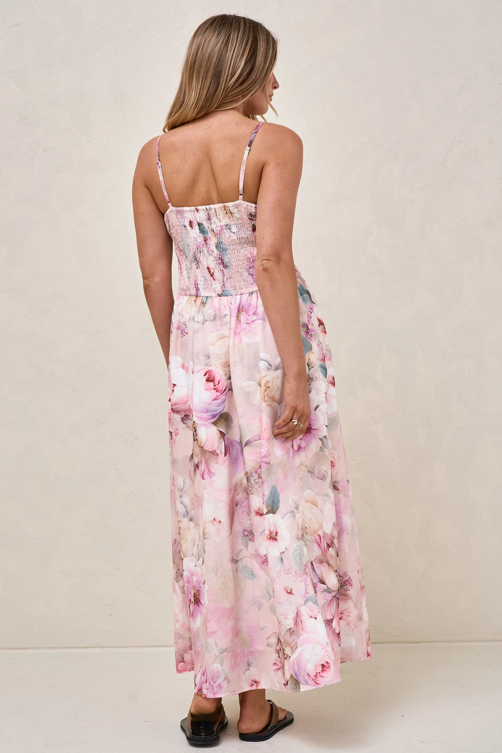 Mystery Solved Midi Dress - Floral - Image 7