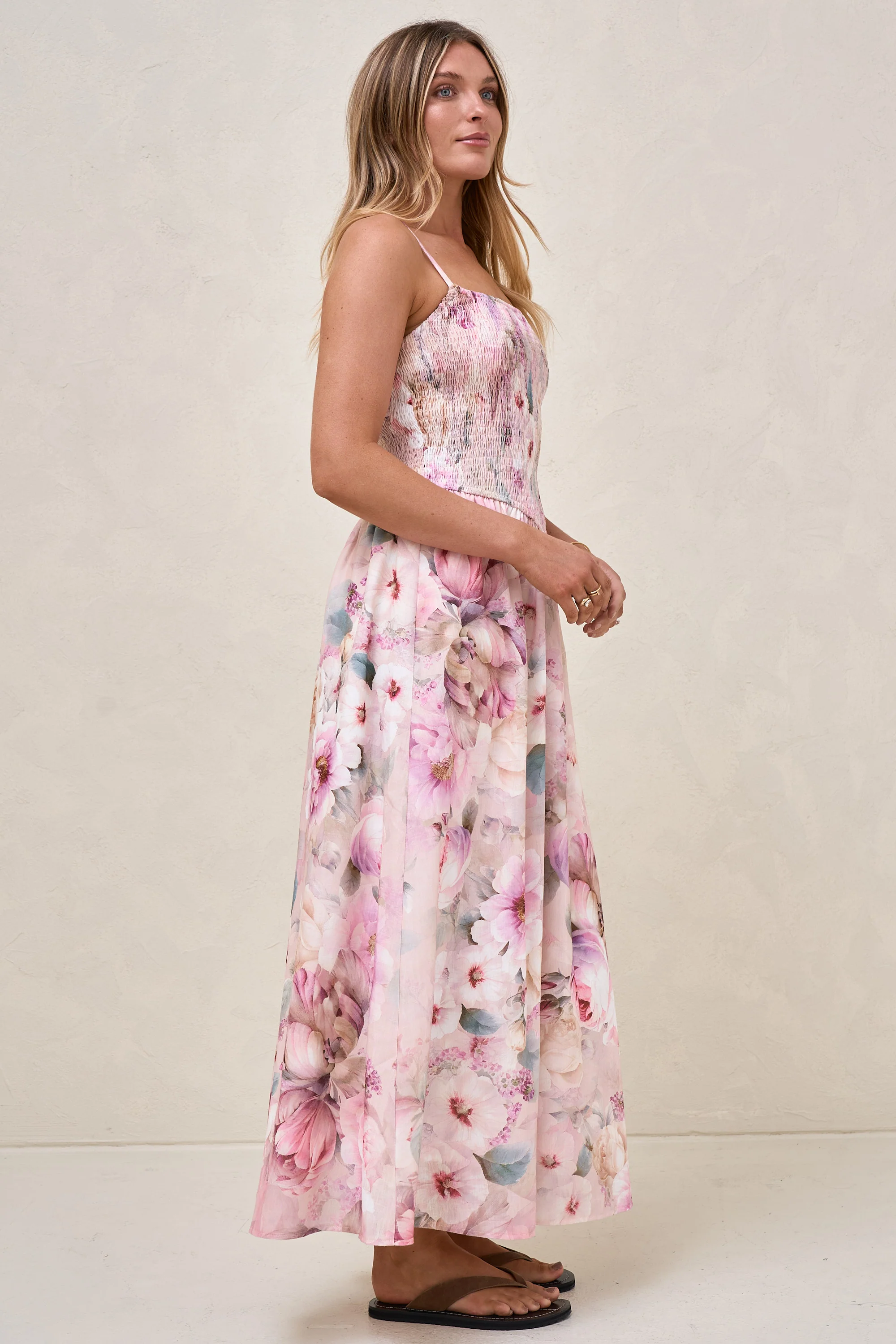 Mystery Solved Midi Dress - Floral - Image 8
