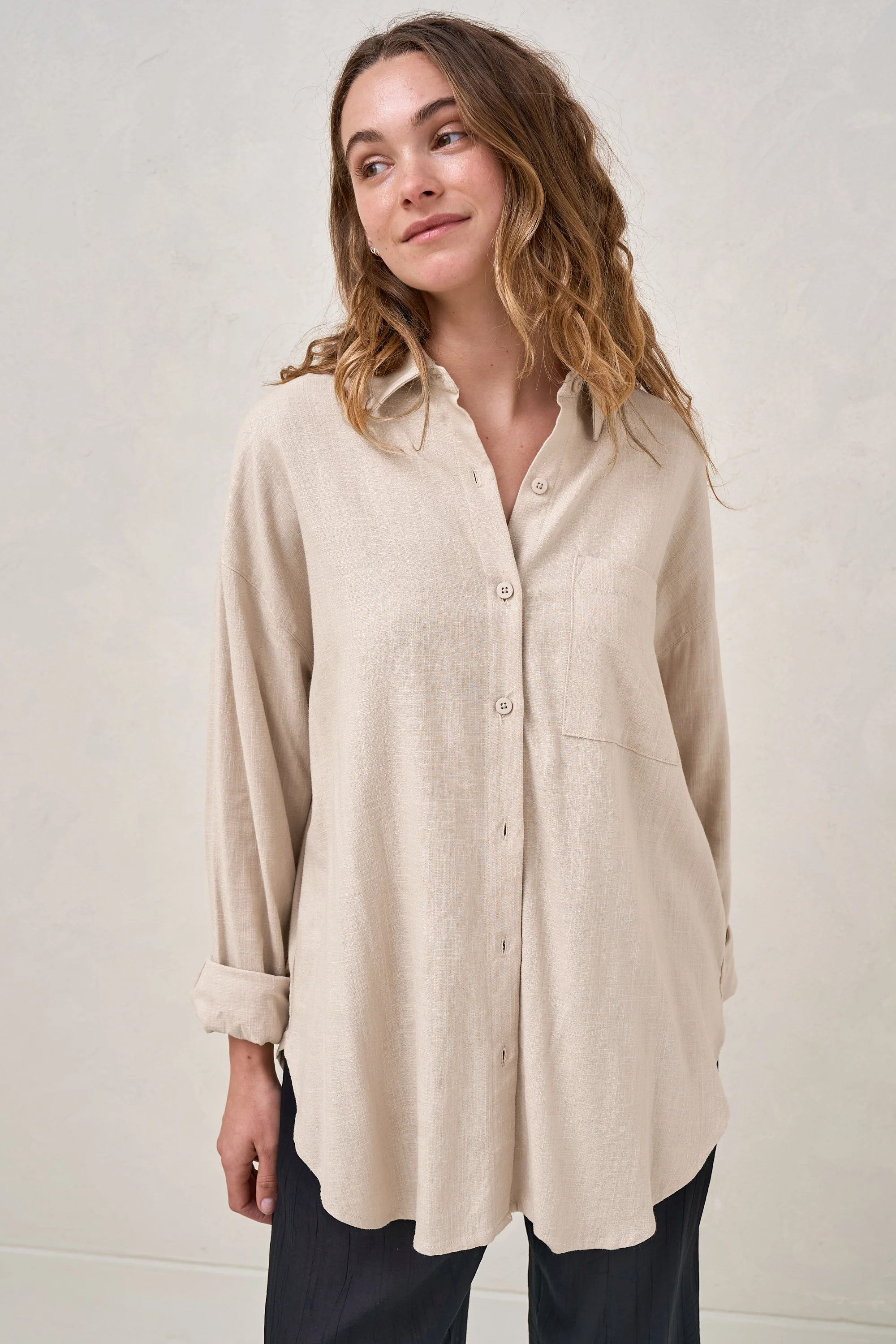 Only Gets Better Shirt - Almond - Image 6