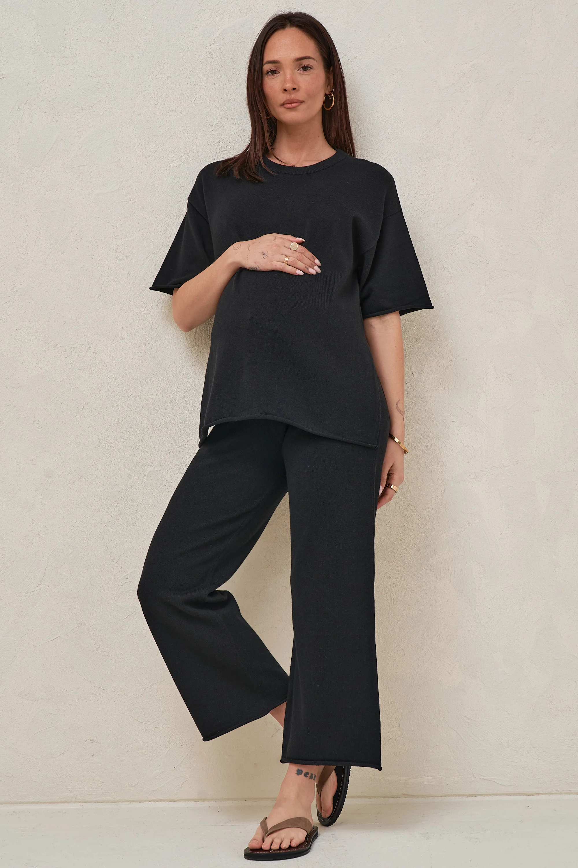 Cloud Nine Lounge Pant - Black - Image 5