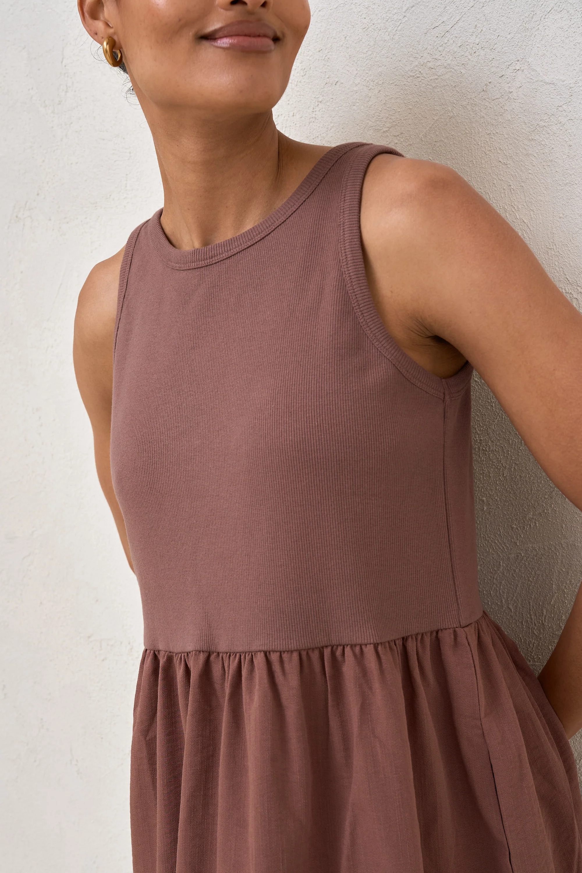 Serenade Midi Dress - Aubergine - Image 9