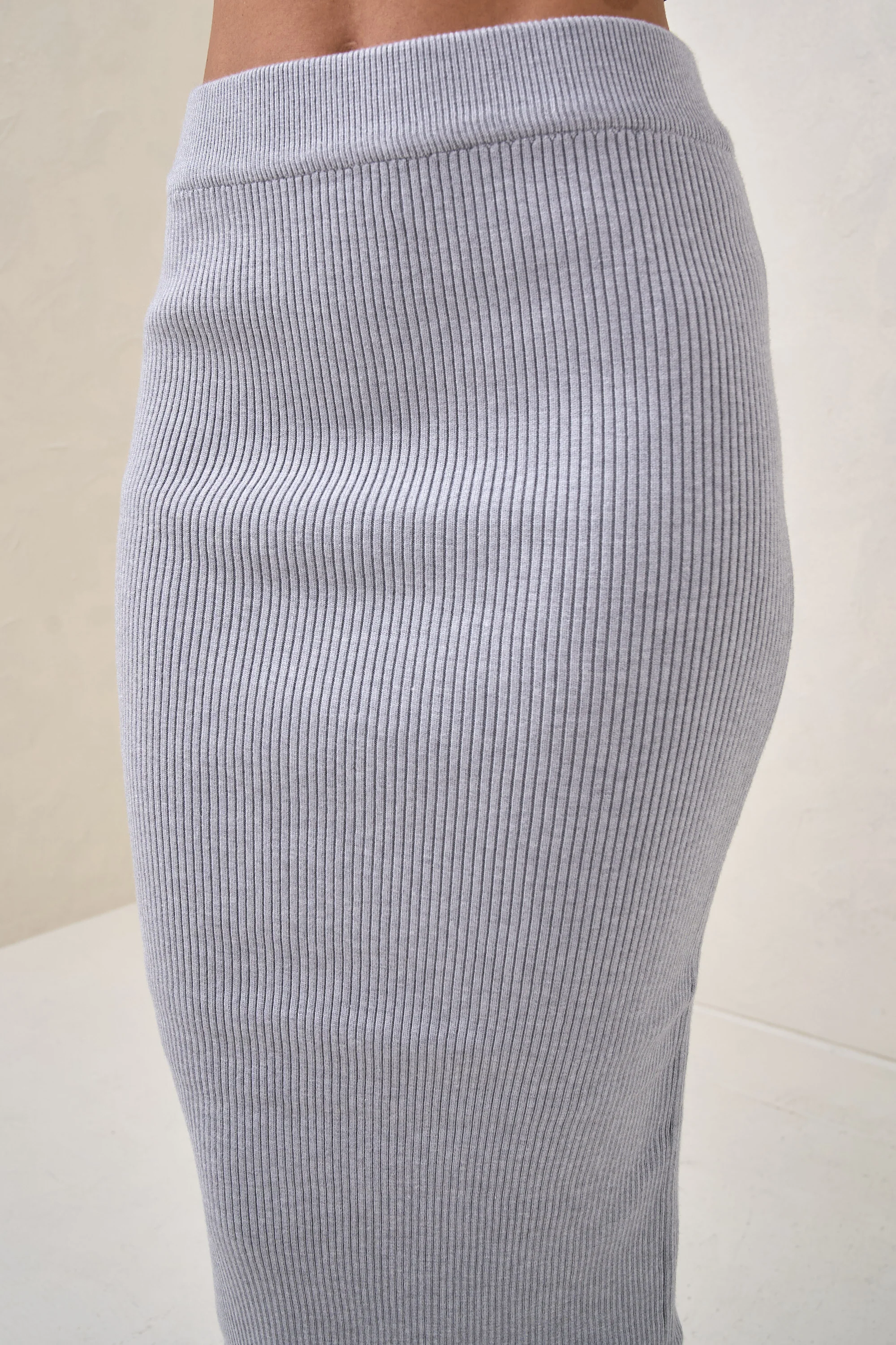 Serendipity Rib Skirt - Grey - Image 10