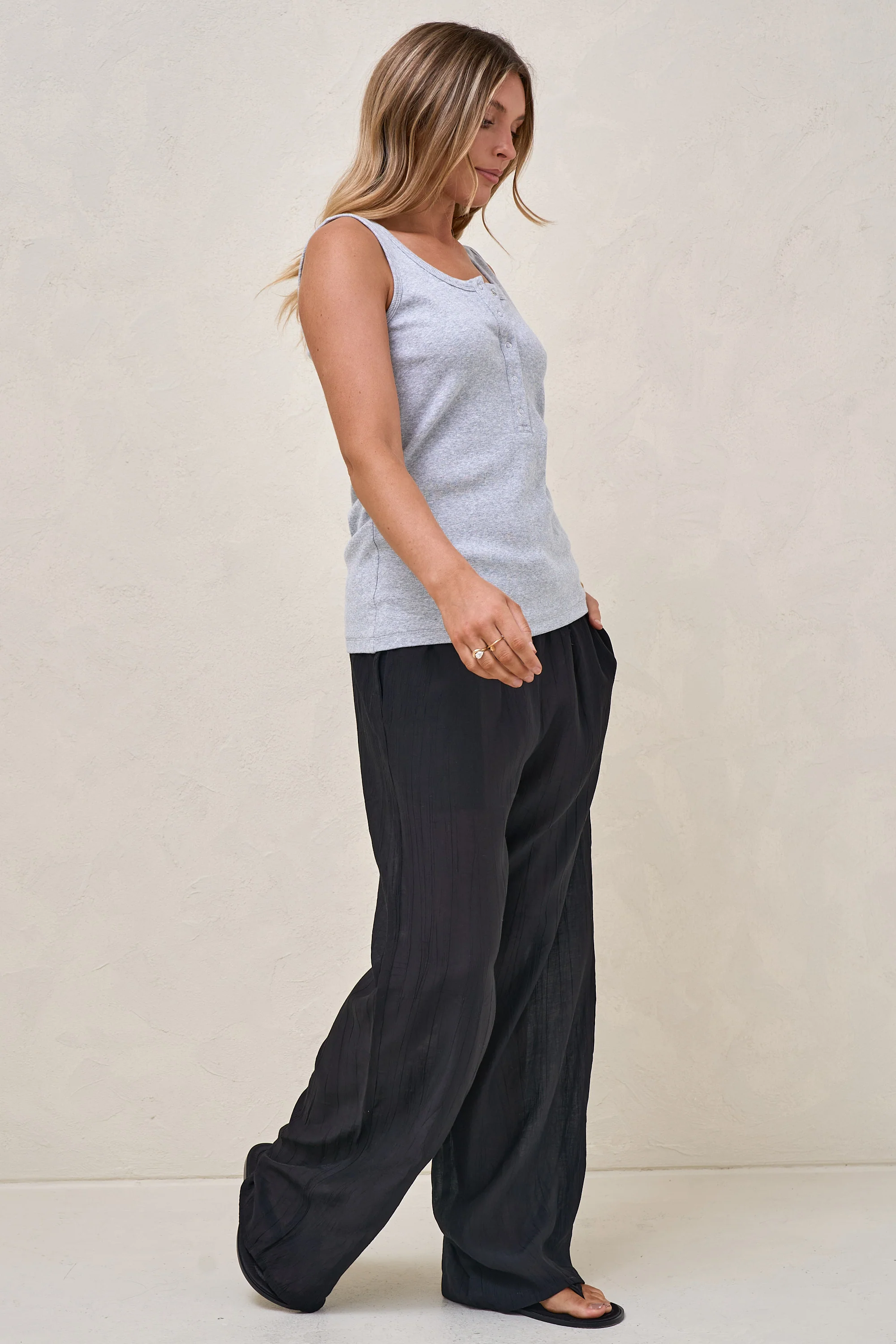 The Happening Nursing Tank - Grey Marle - Image 7