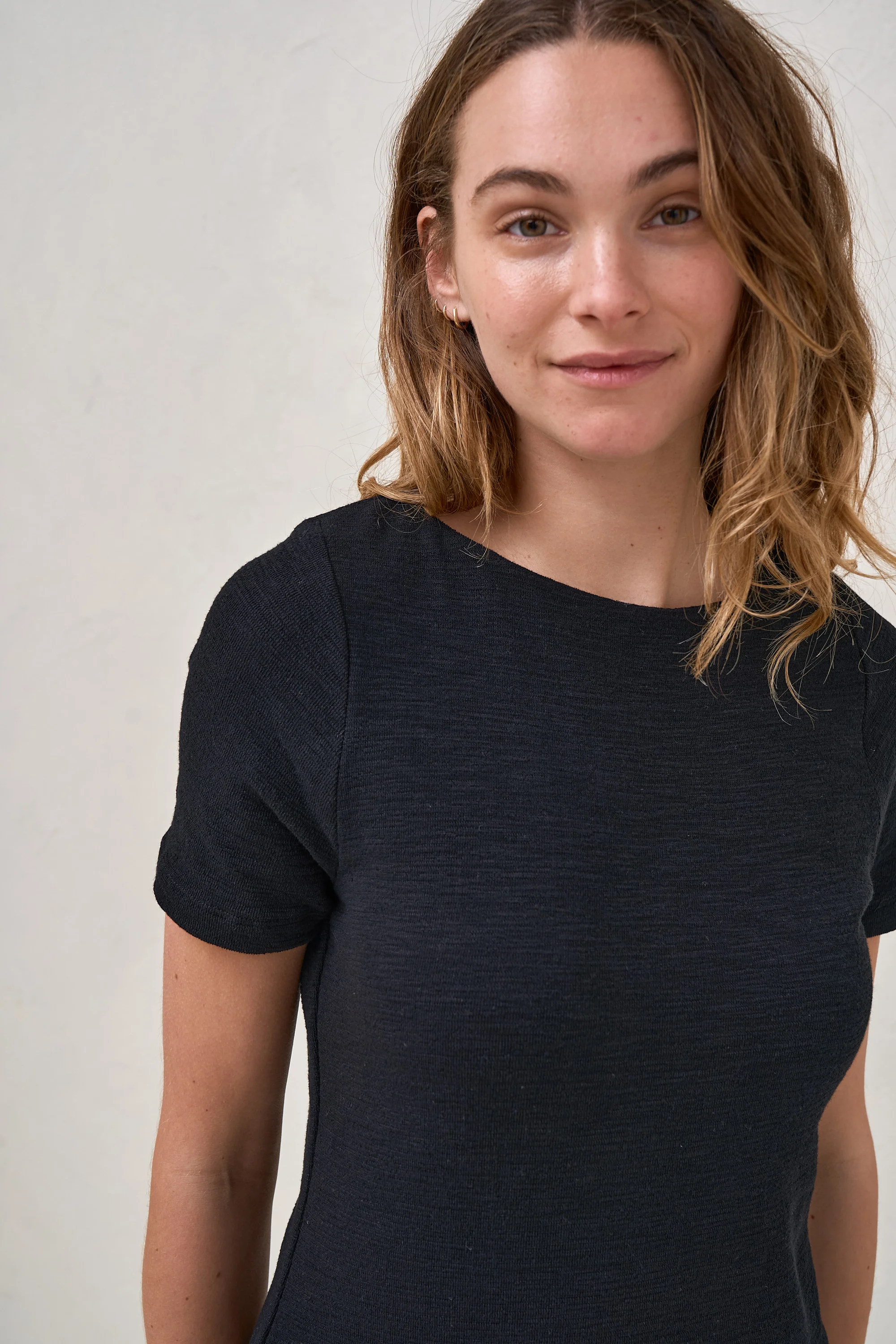 Epitome Short Sleeve Dress - Black - Image 10