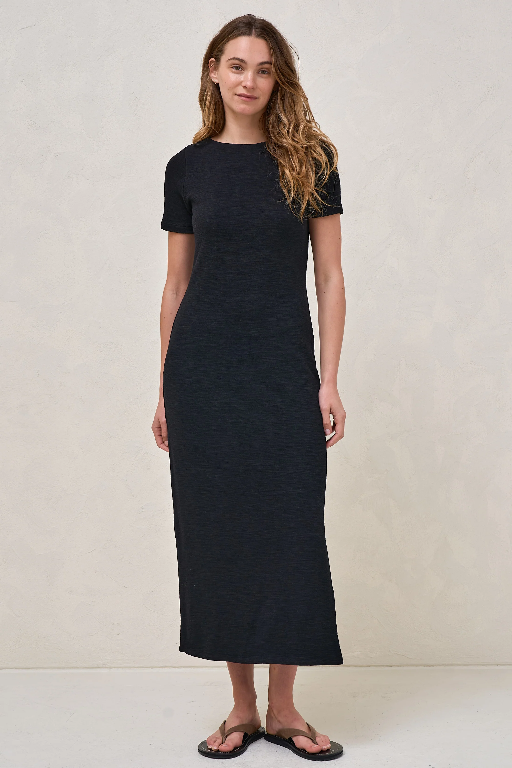 Epitome Short Sleeve Dress - Black - Image 6