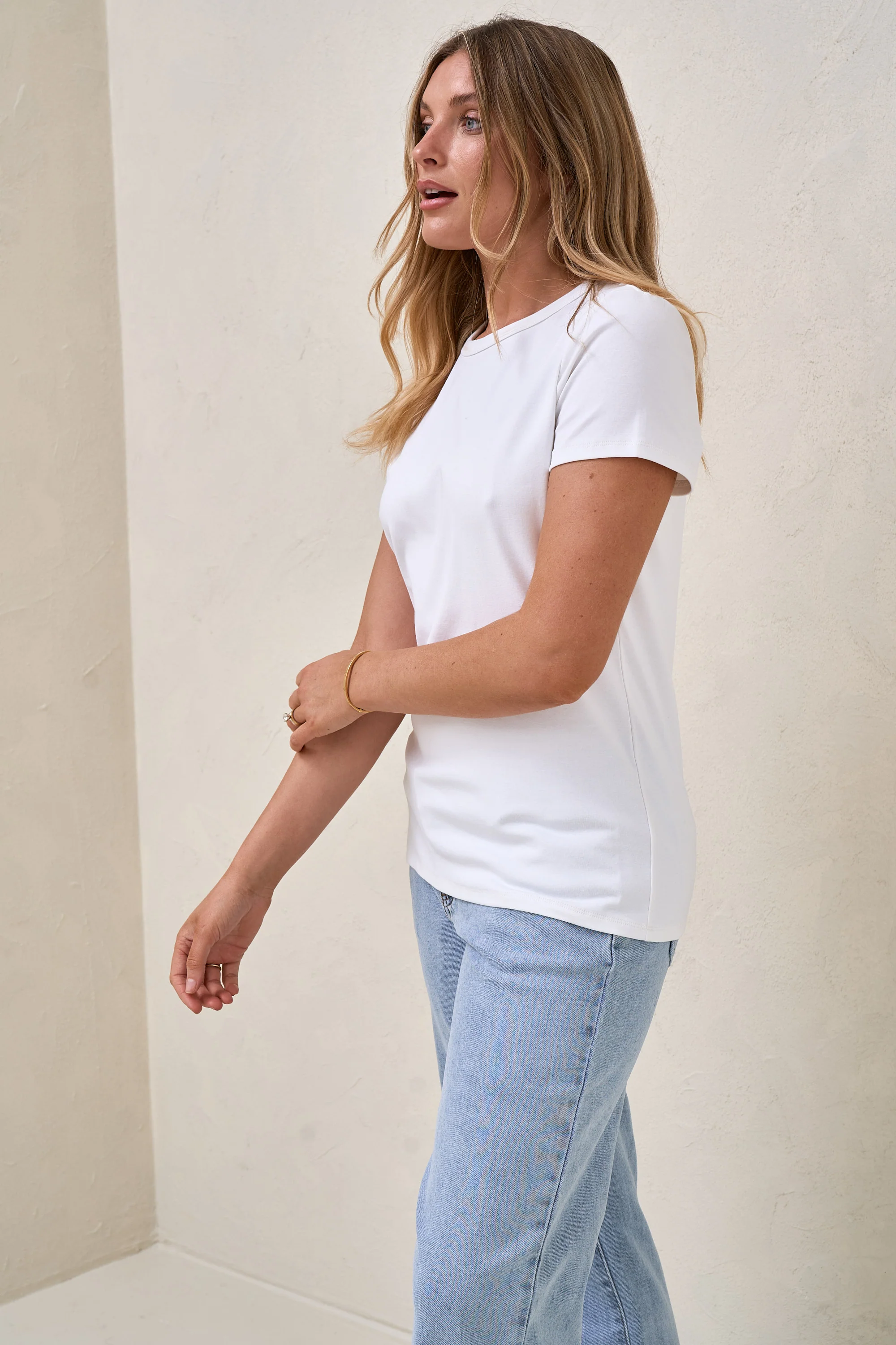 Elemental Short Sleeve Tee - White - Image 6